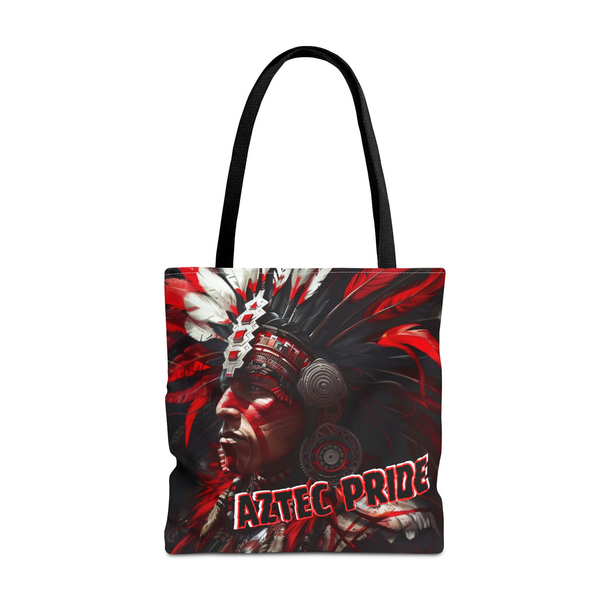 Aztec Loyal Warrior Tote Bag – Aztec-Inspired Reusable Shopping Bag | GringoArte