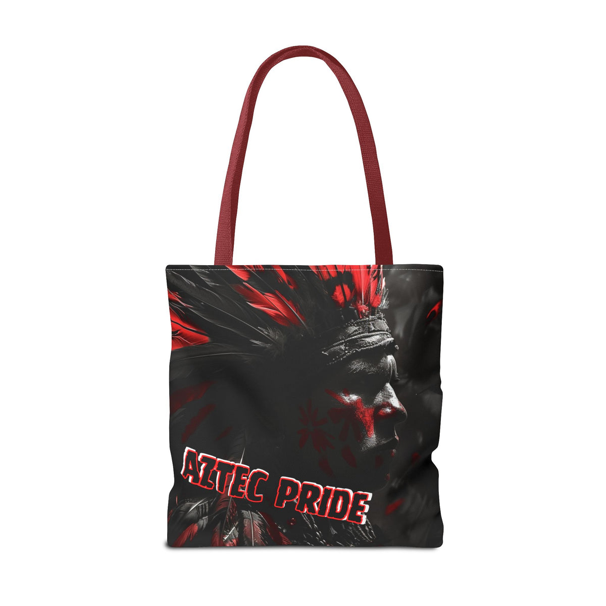 Aztec Jaguar Warrior Tote Bag – Aztec-Inspired Reusable Shopping Bag | GringoArte