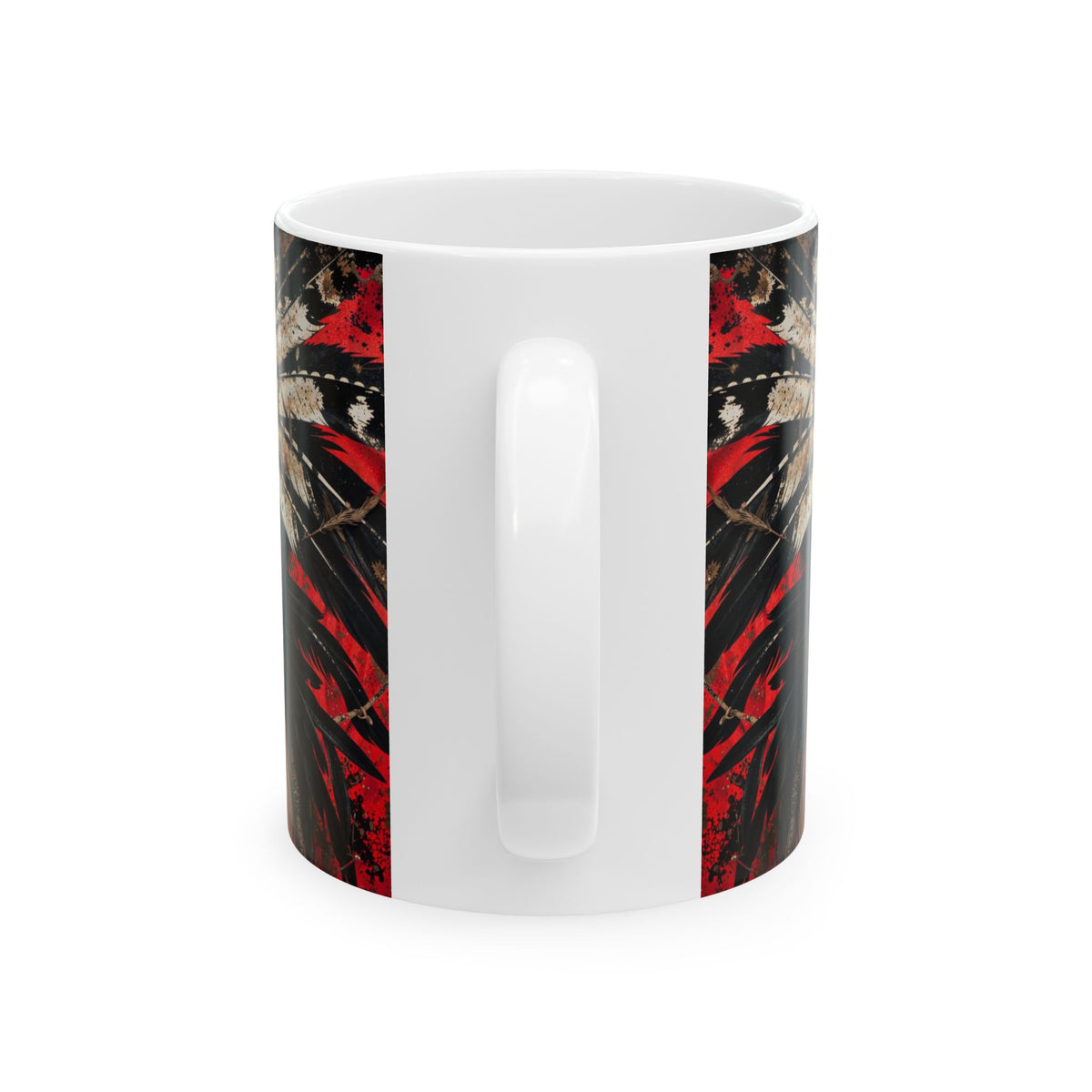 Aztec Moon Goddess – Ceramic Mug (11oz, 15oz • Dishwasher & Microwave Safe • Made in USA • Personalized Option)