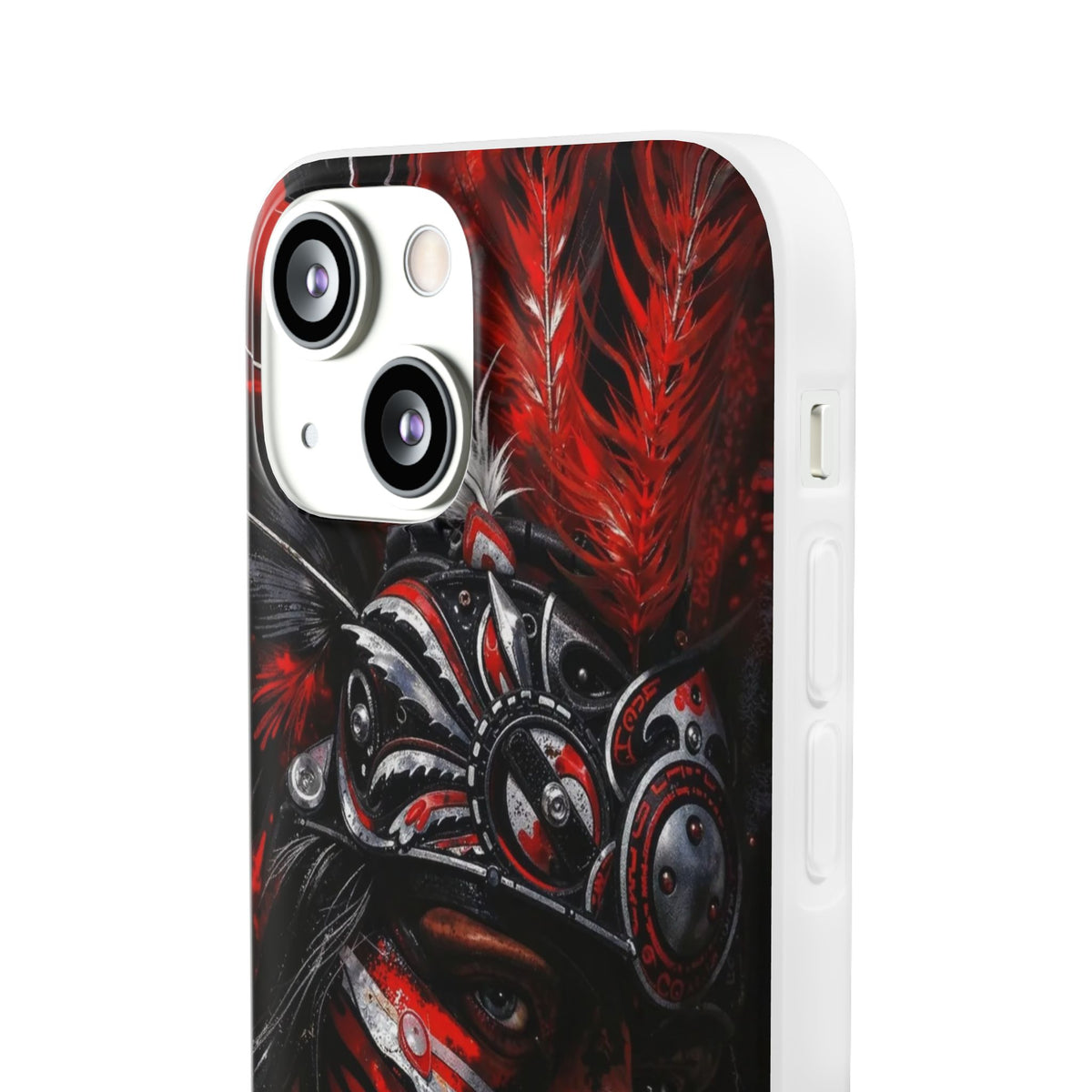 Aztec King of Kings – Flexi Phone Case (iPhone & Samsung • Clear TPU • Made in USA • Personalized Option)