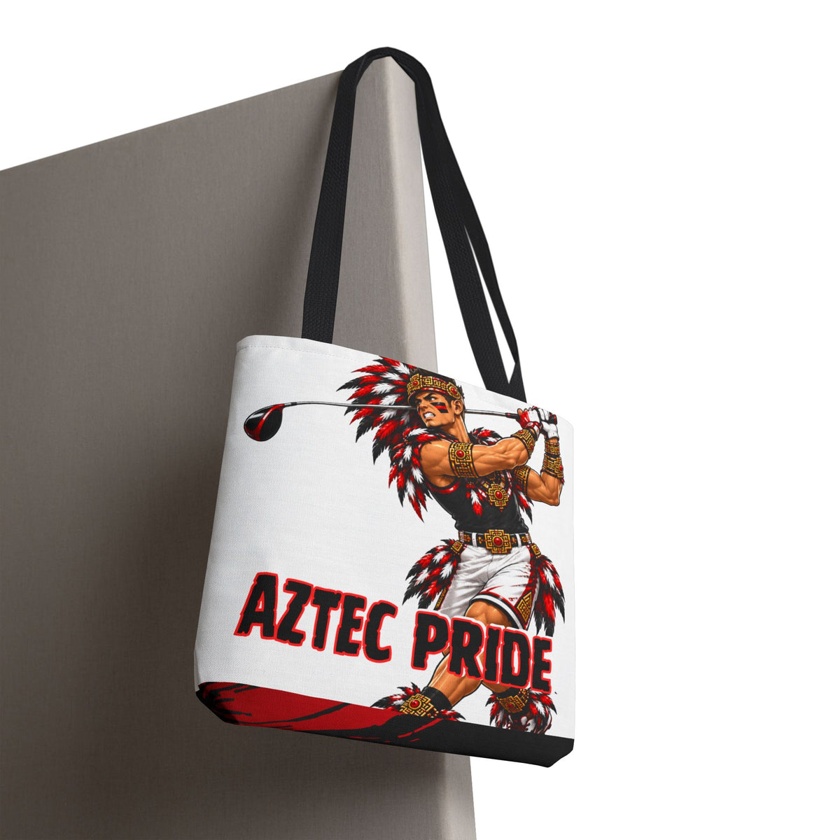 Aztec Golf Savage Warrior Tote Bag