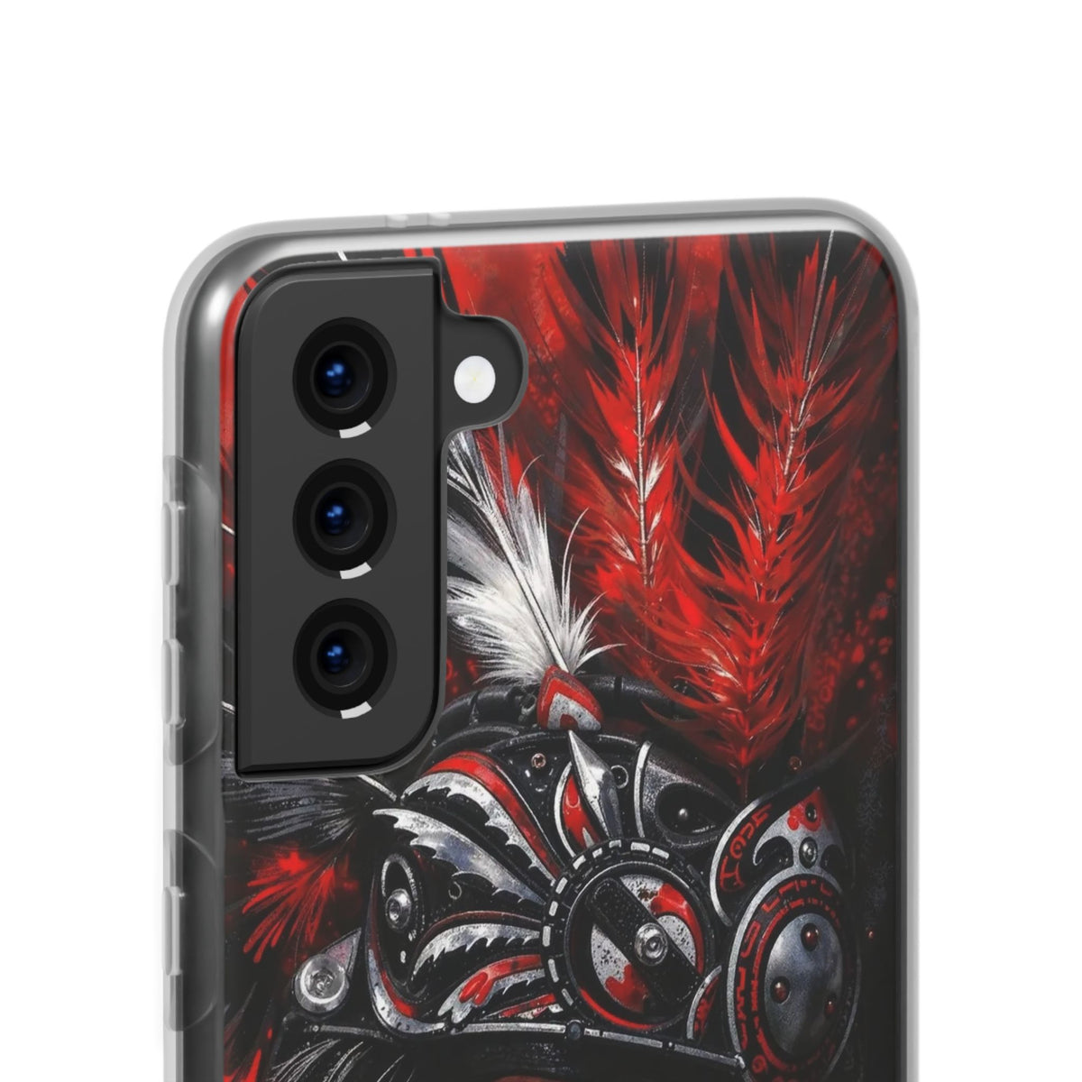 Aztec King of Kings – Flexi Phone Case (iPhone & Samsung • Clear TPU • Made in USA • Personalized Option)