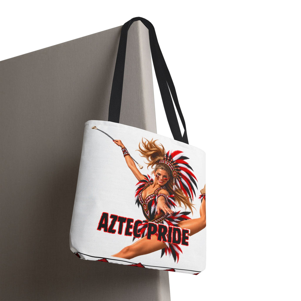 Aztec Twirler Warrior Tote Bag