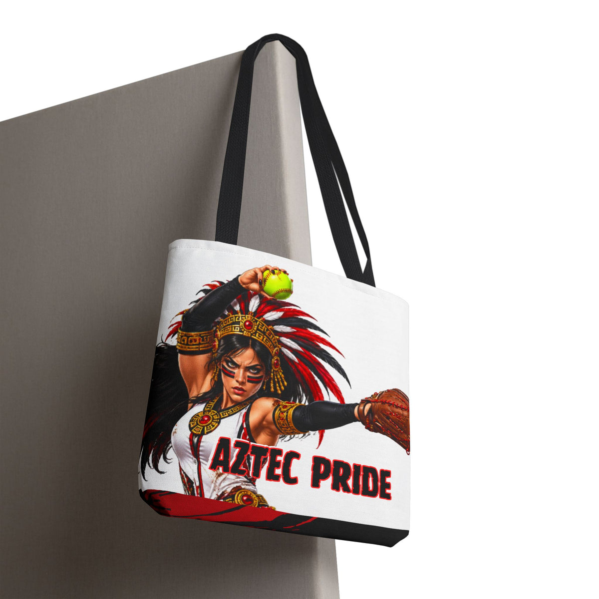 Aztec Softball Savage Warrior Tote Bag
