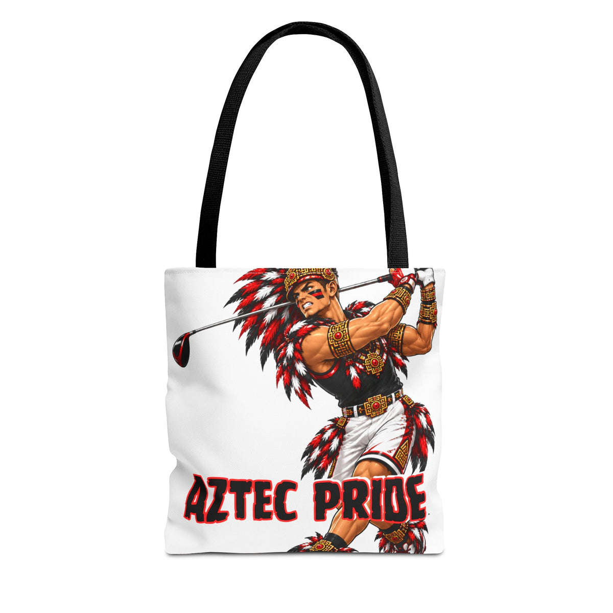 Aztec Golf Savage Warrior Tote Bag