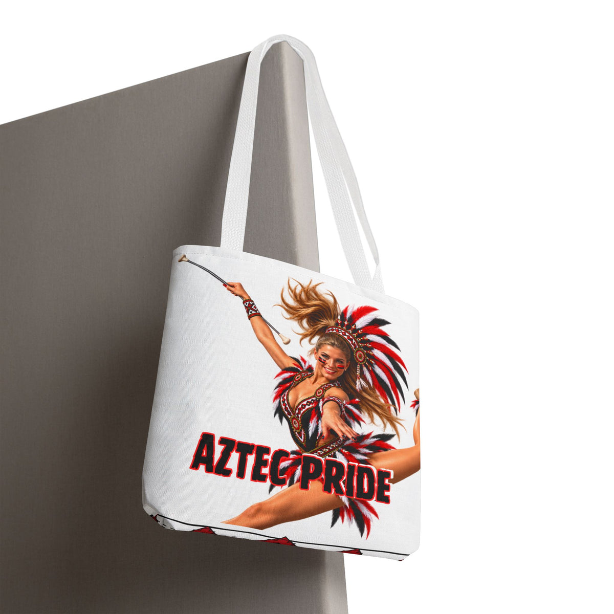 Aztec Twirler Warrior Tote Bag