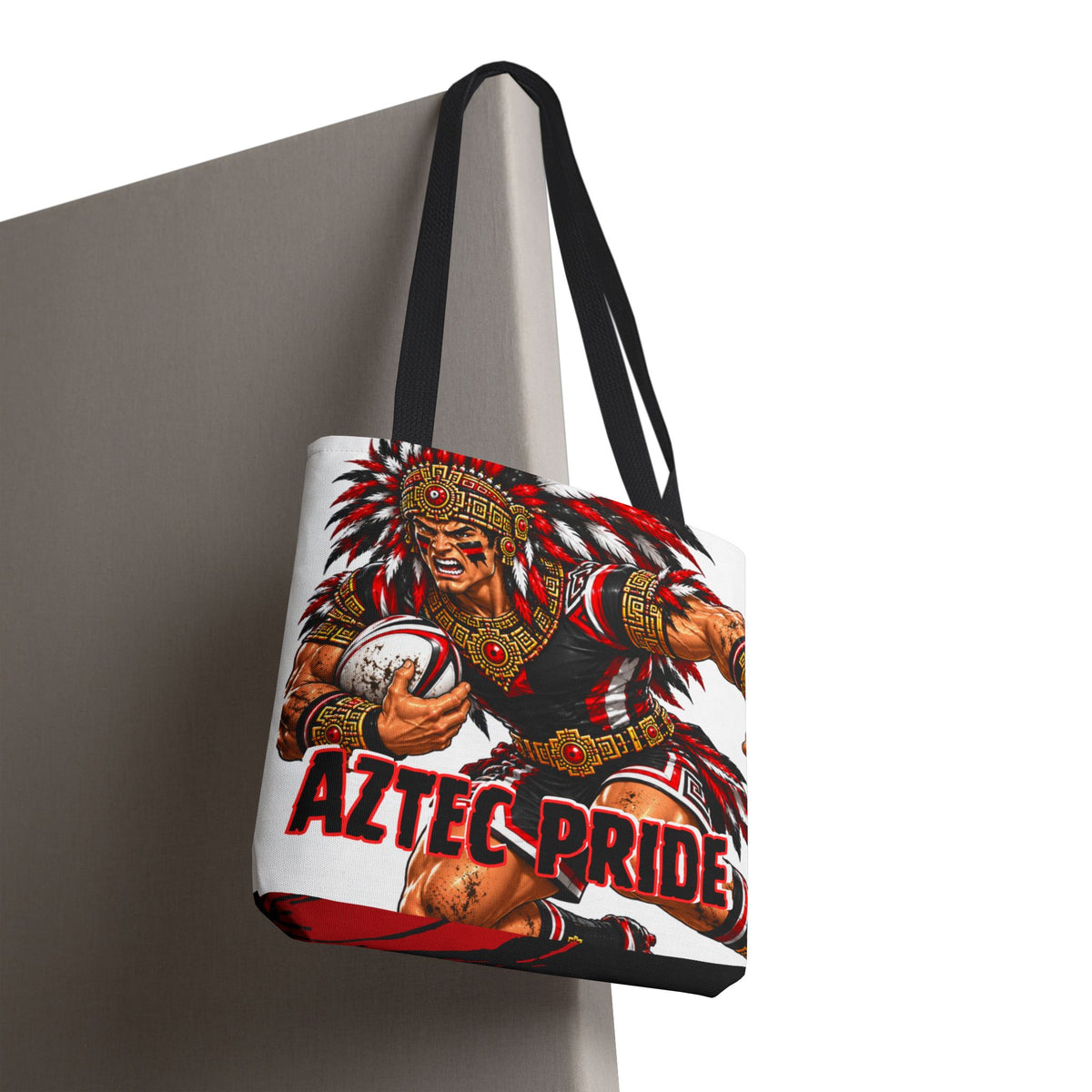 Aztec Rugby Savage Warrior Tote Bag