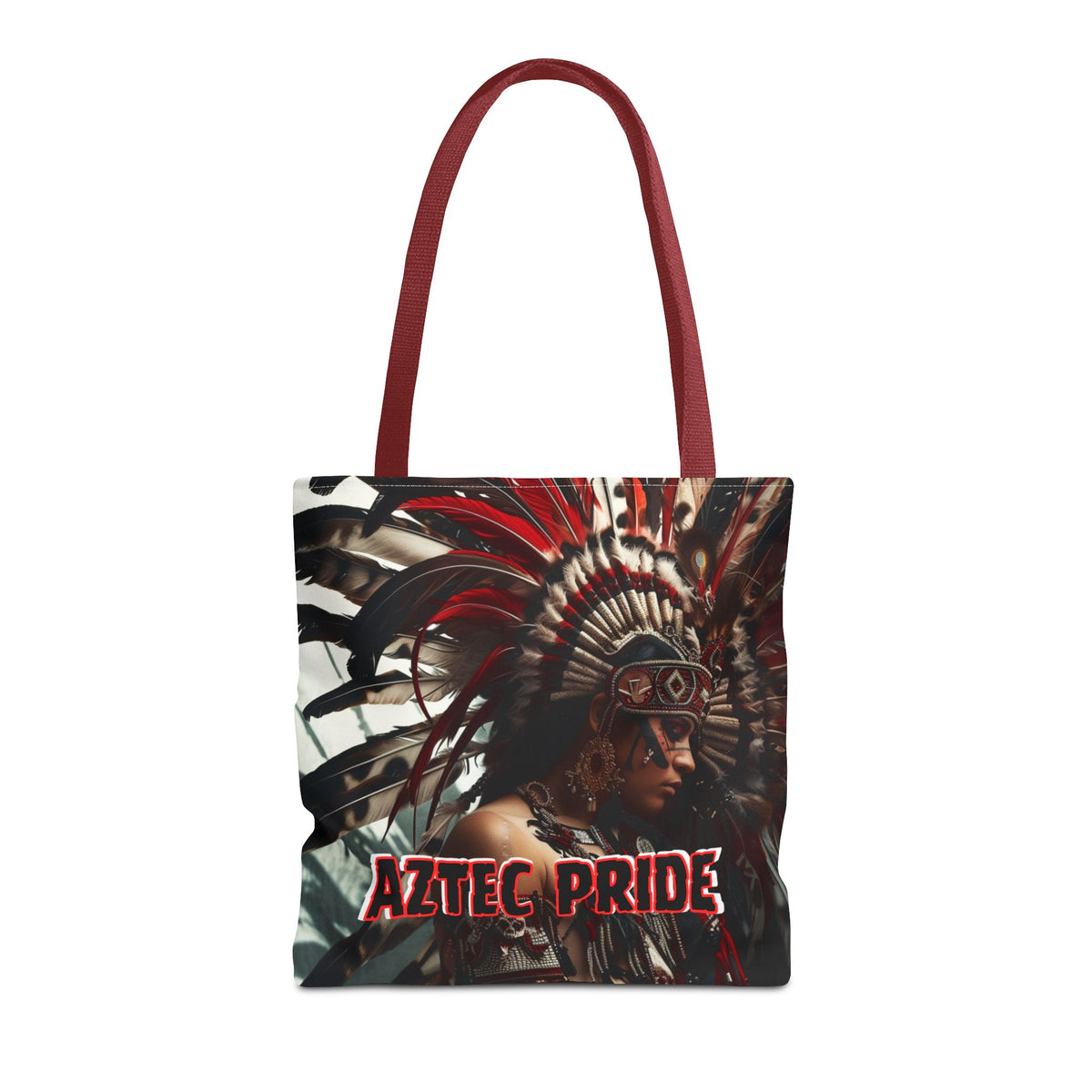 Aztec Goddess Spirit Tote Bag – Aztec-Inspired Reusable Shopping Bag | GringoArte