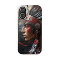Aztec Silent Warrior – Flexi Phone Case (iPhone & Samsung • Clear TPU • Made in USA • Personalized Option)