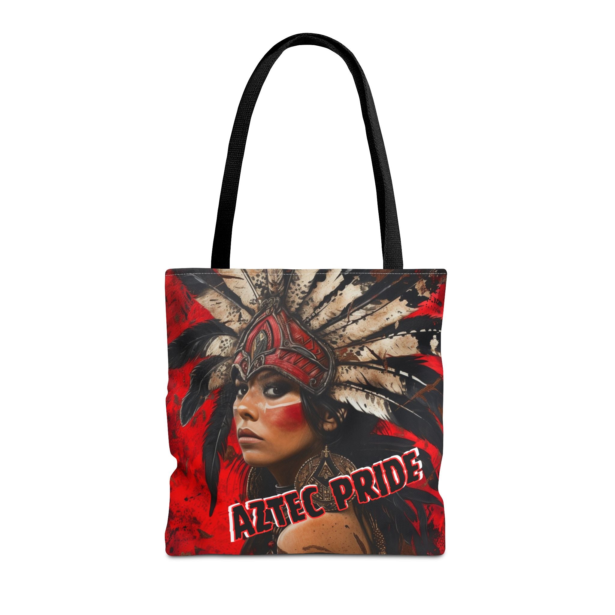 Aztec Moon Goddess Tote Bag – Aztec-Inspired Reusable Shopping Bag | GringoArte