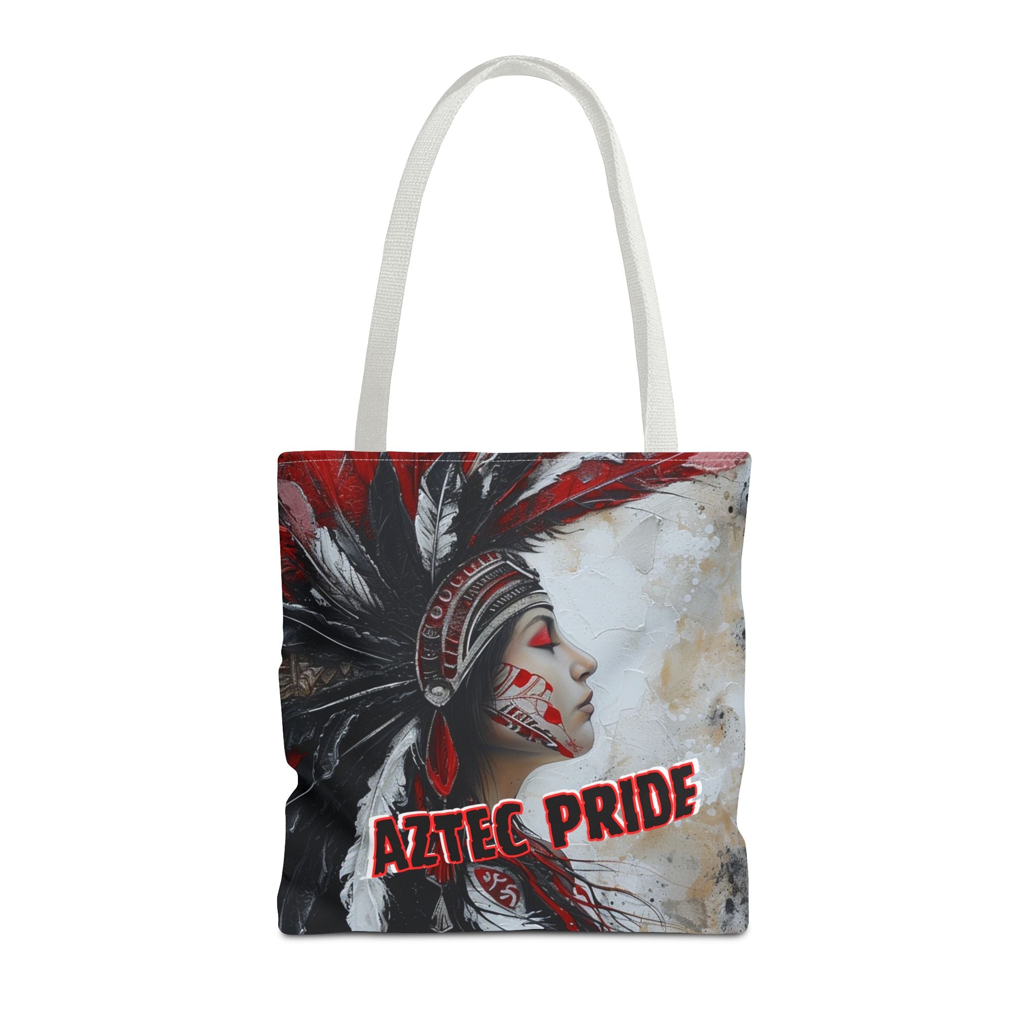 Aztec Silent Goddess Tote Bag – Aztec-Inspired Reusable Shopping Bag | GringoArte