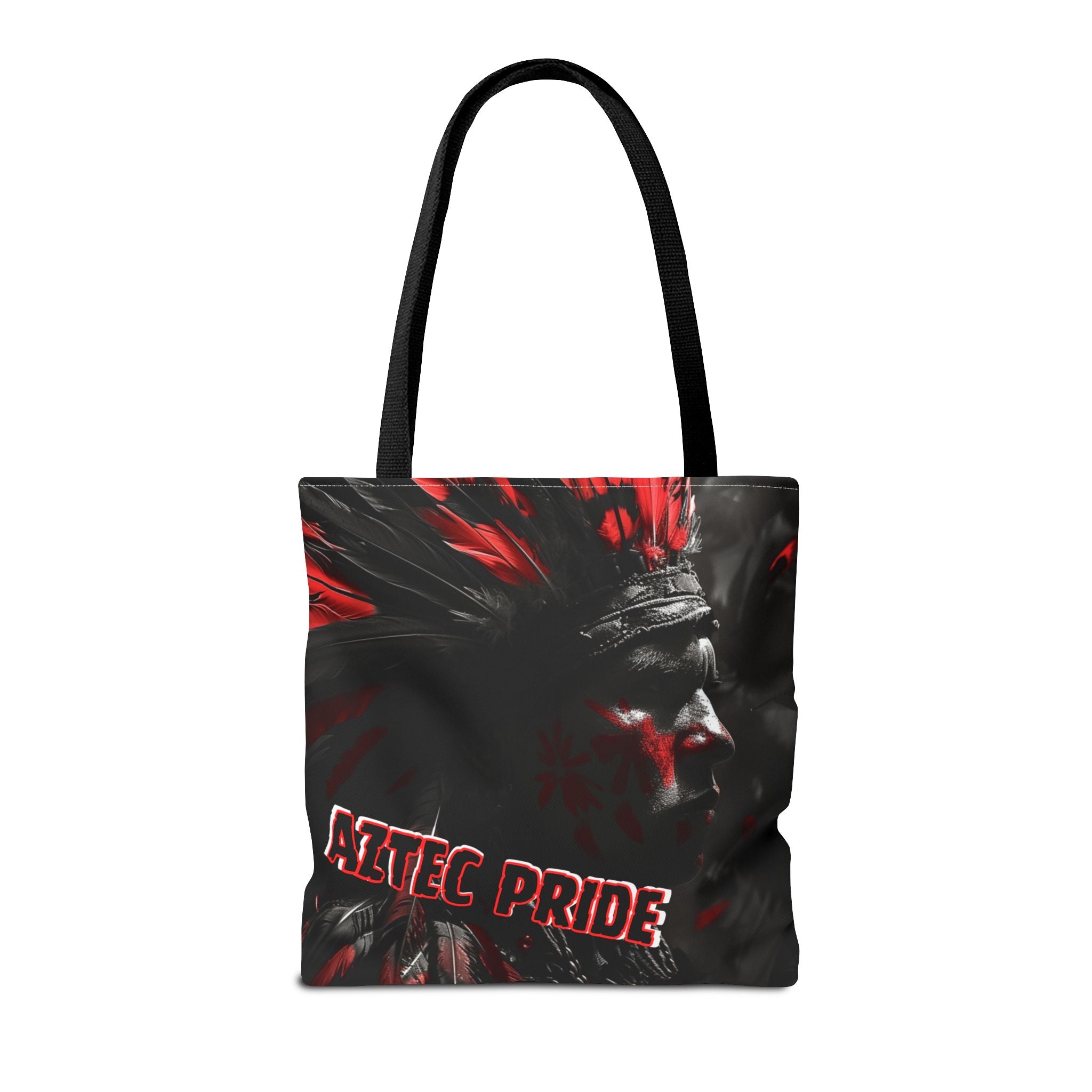 Aztec Jaguar Warrior Tote Bag – Aztec-Inspired Reusable Shopping Bag | GringoArte