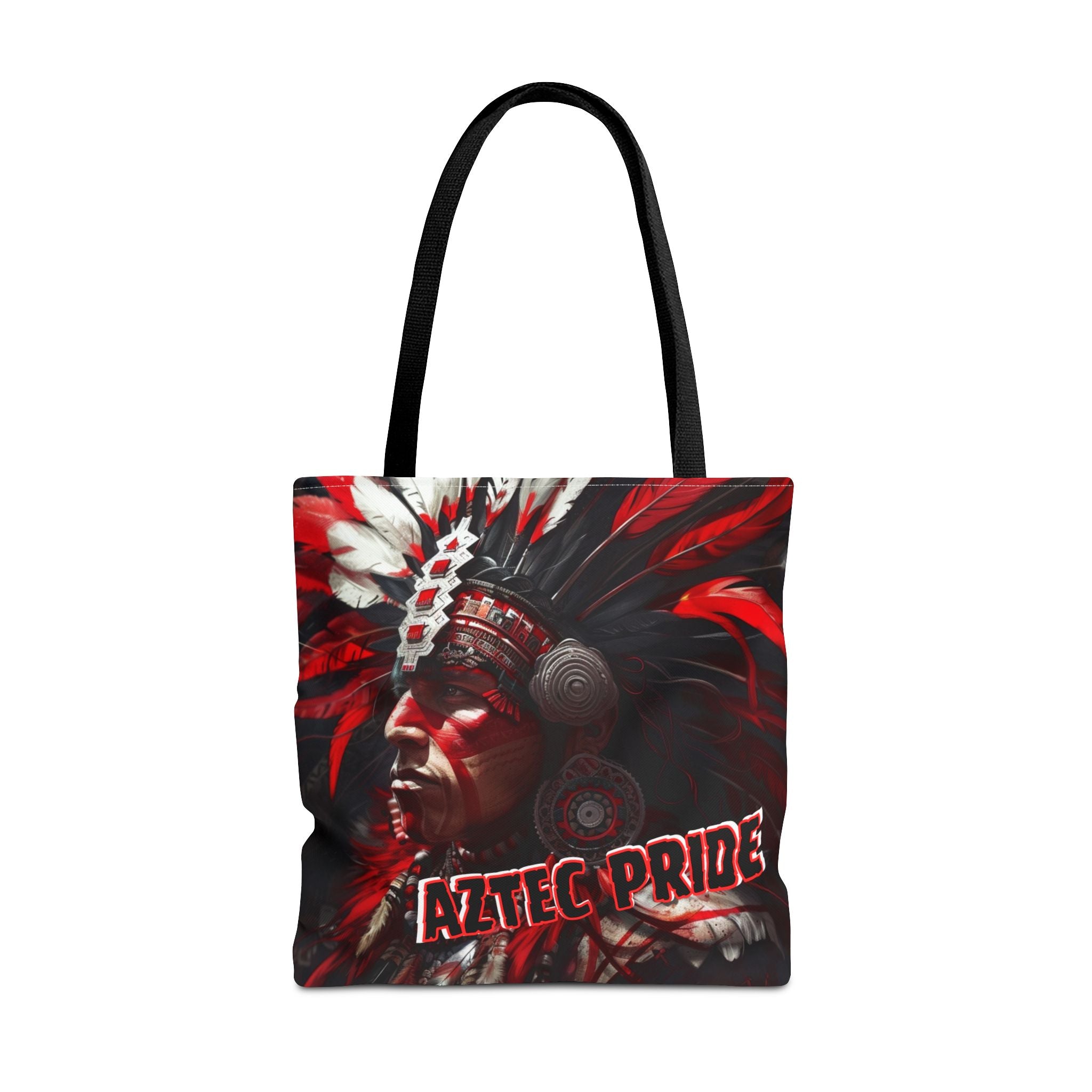Aztec Loyal Warrior Tote Bag – Aztec-Inspired Reusable Shopping Bag | GringoArte