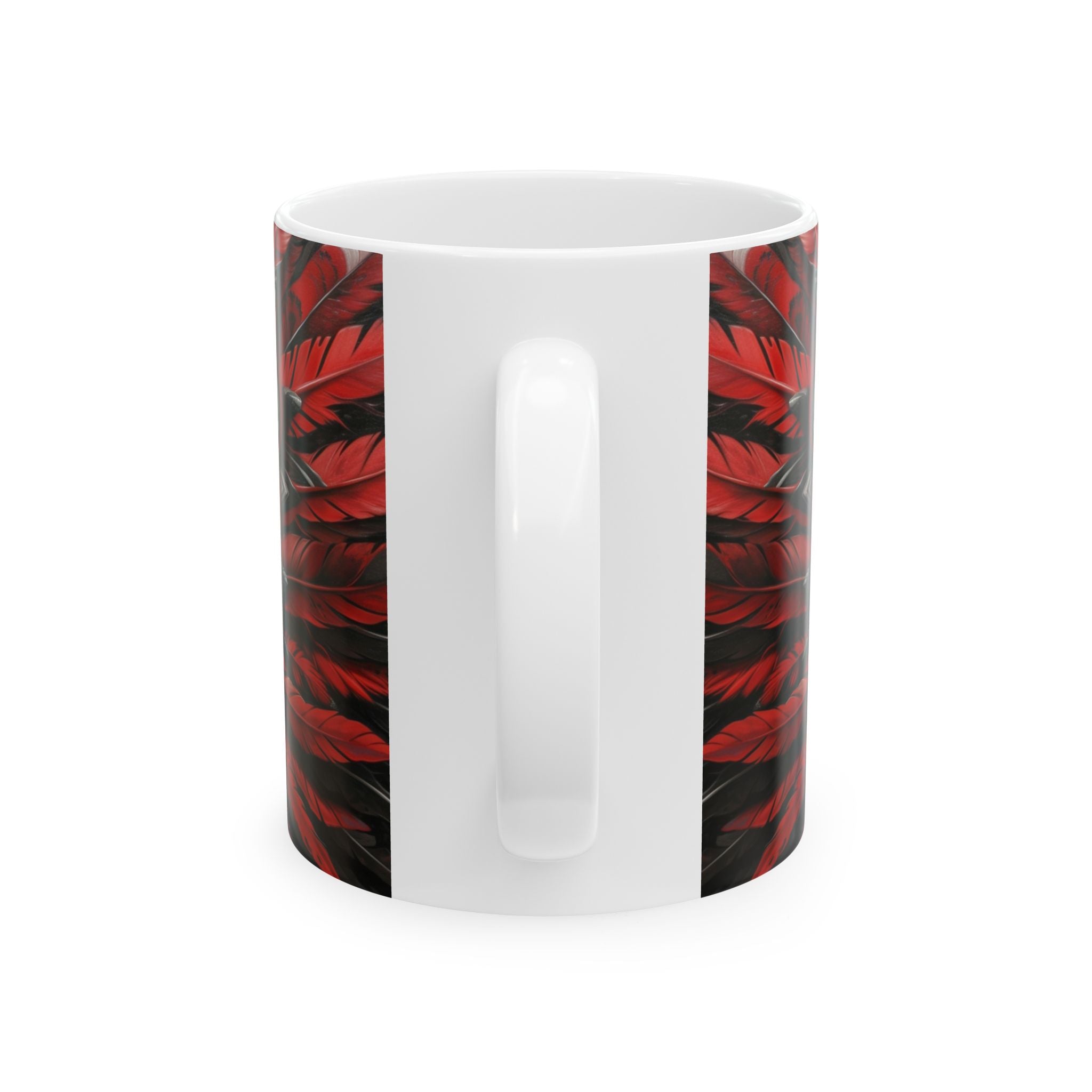 Aztec Warrior King – Ceramic Mug (11oz, 15oz • Dishwasher & Microwave Safe • Made in USA • Personalized Option)