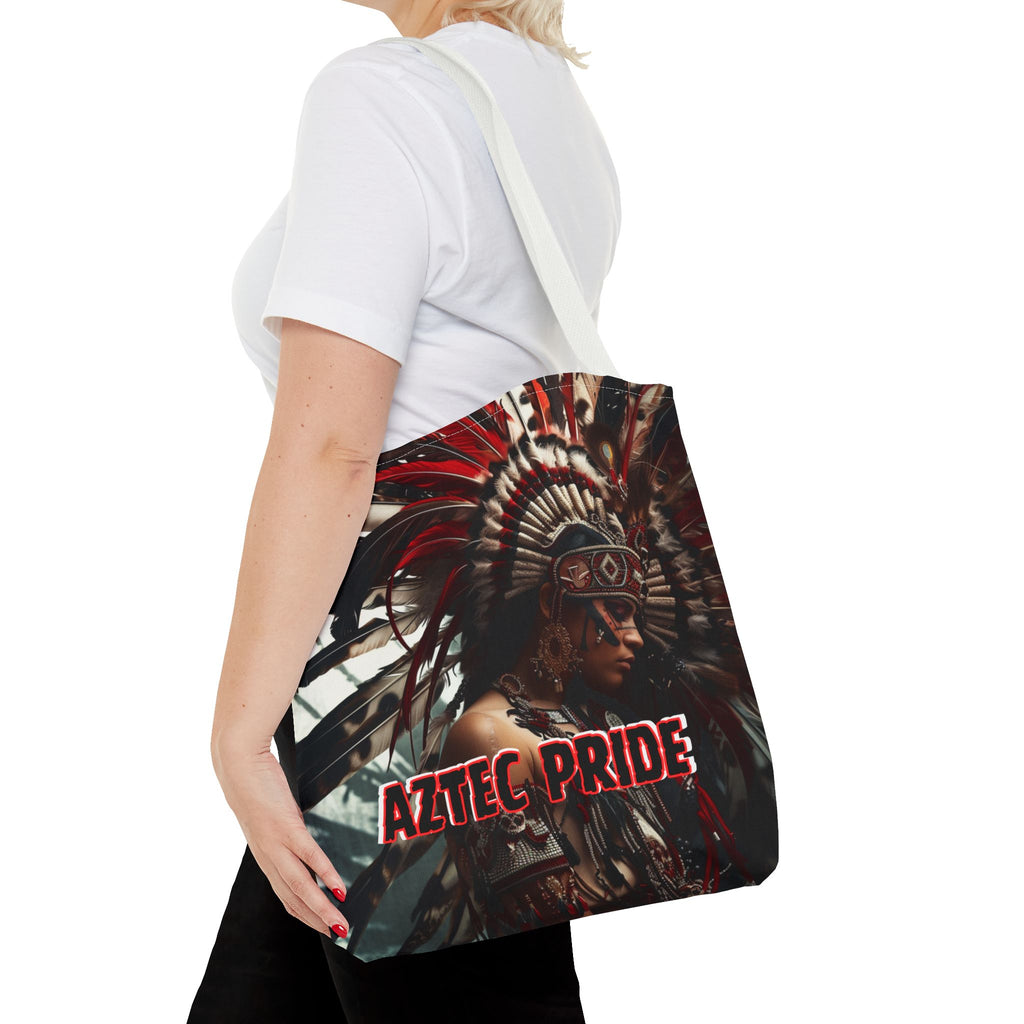 Aztec Goddess Spirit Tote Bag – Aztec-Inspired Reusable Shopping Bag | GringoArte
