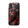 Aztec Loyal Warrior – Flexi Phone Case (iPhone & Samsung • Clear TPU • Made in USA • Personalized Option)