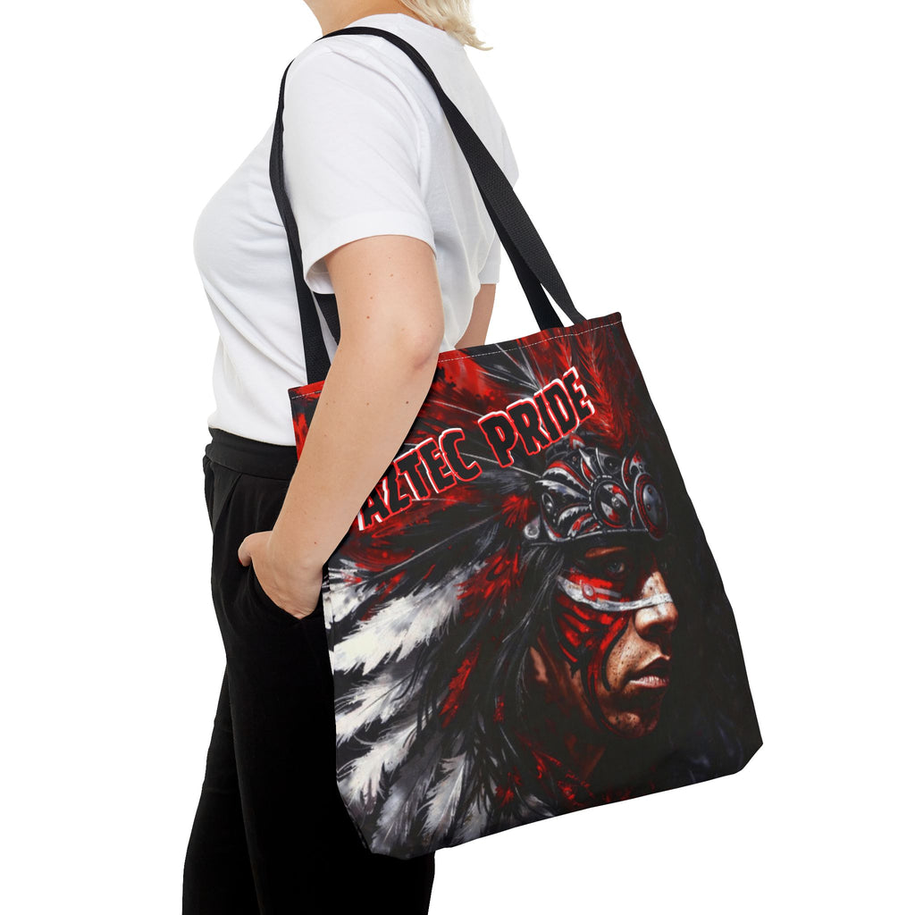Aztec King of Kings Tote Bag – Aztec-Inspired Reusable Shopping Bag | GringoArte
