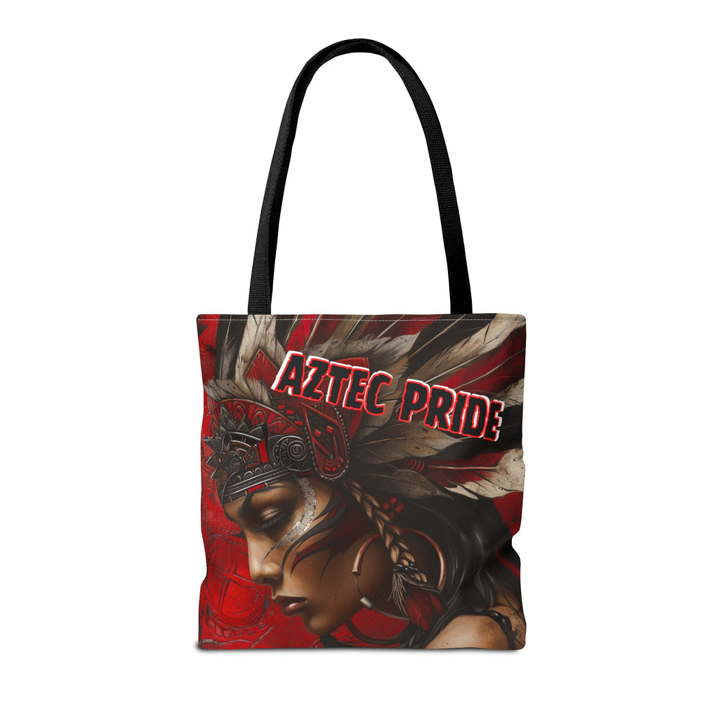 Aztec Sun Goddess Tote Bag – Aztec-Inspired Reusable Shopping Bag | GringoArte