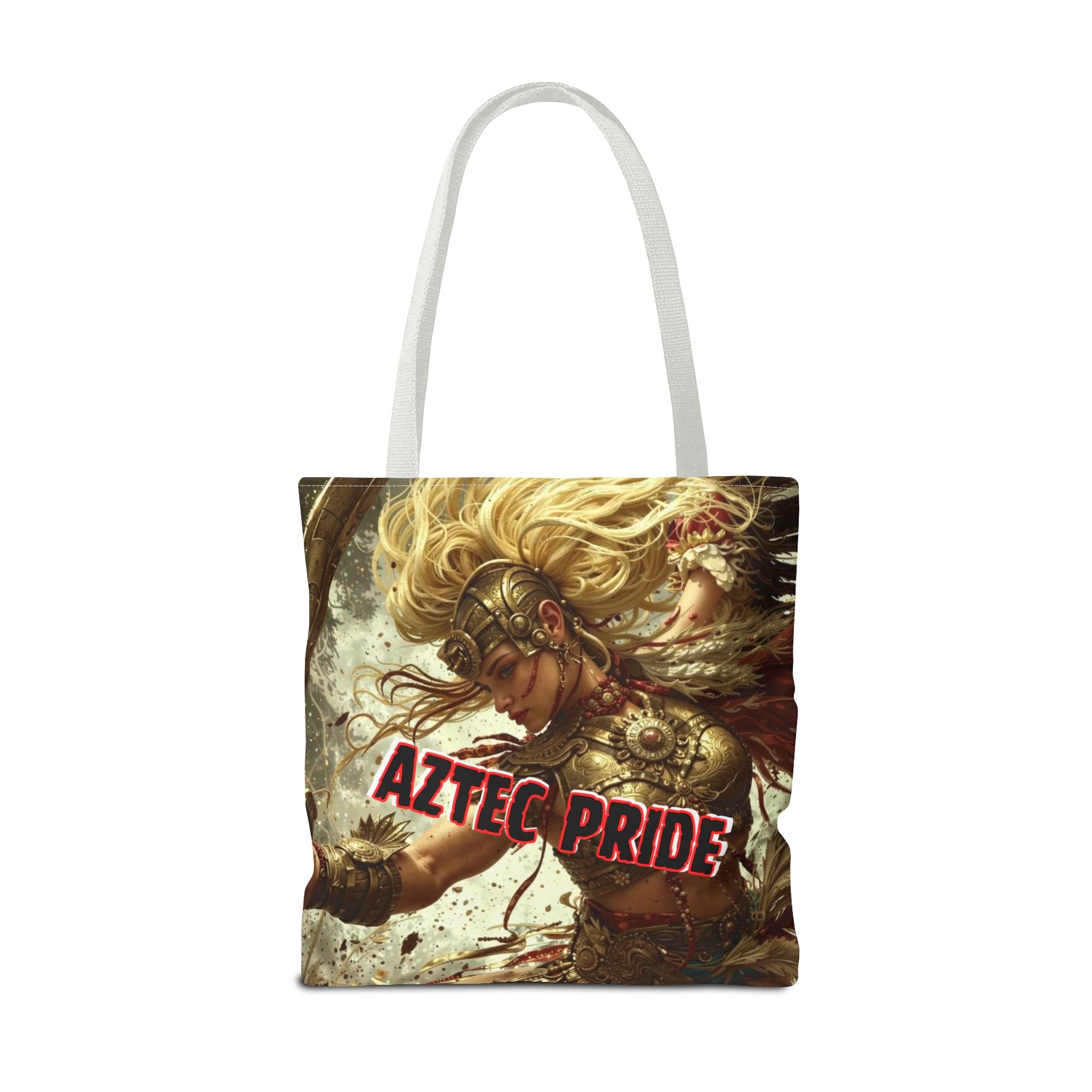 Aztec Iron Queen Tote Bag – Aztec-Inspired Reusable Shopping Bag | GringoArte