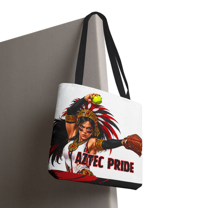 Aztec Softball Savage Warrior Tote Bag