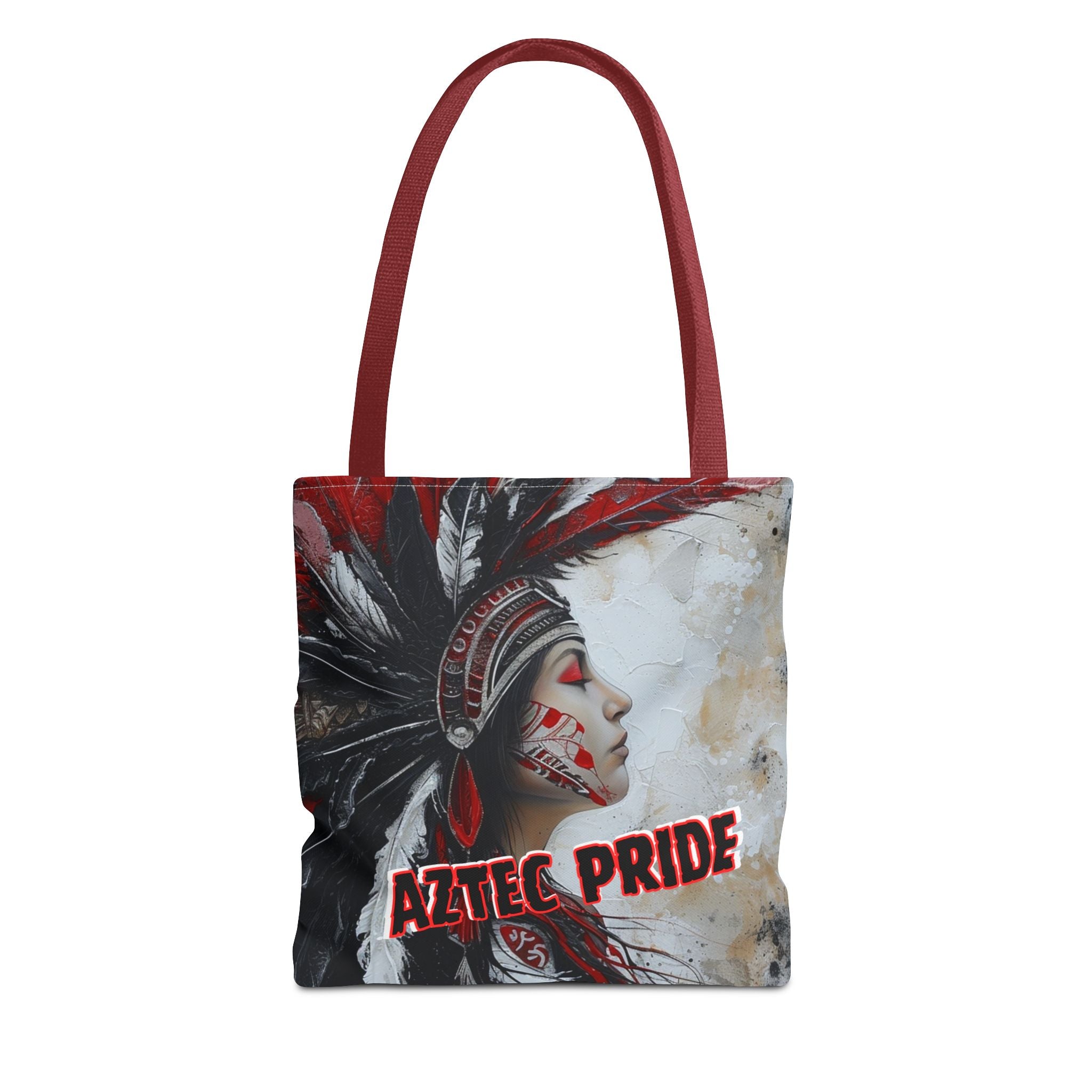 Aztec Silent Goddess Tote Bag – Aztec-Inspired Reusable Shopping Bag | GringoArte