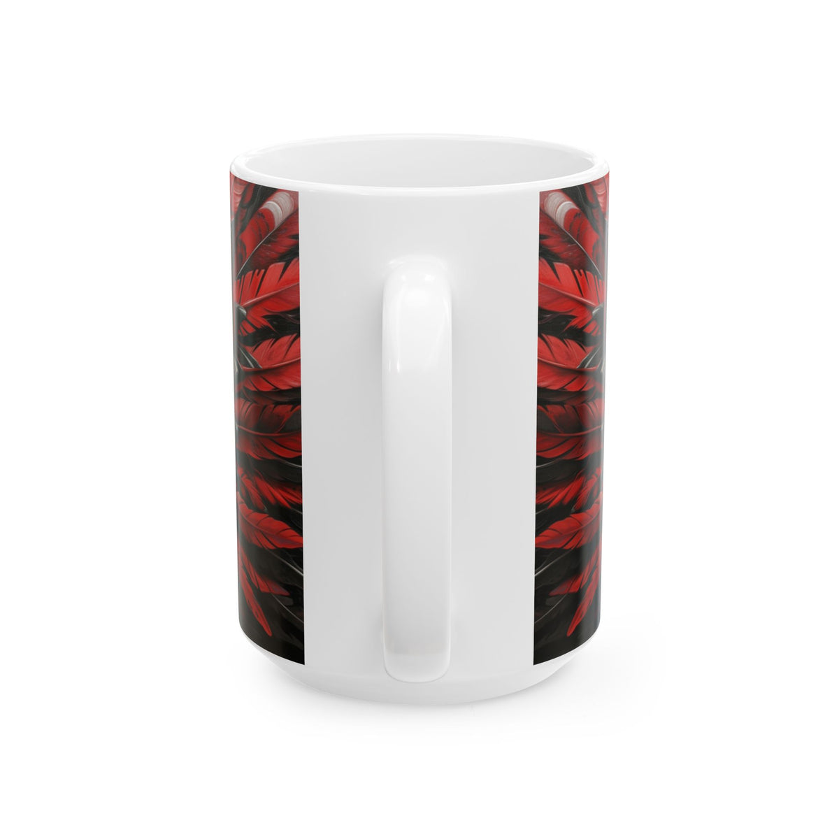 Aztec Warrior King – Ceramic Mug (11oz, 15oz • Dishwasher & Microwave Safe • Made in USA • Personalized Option)