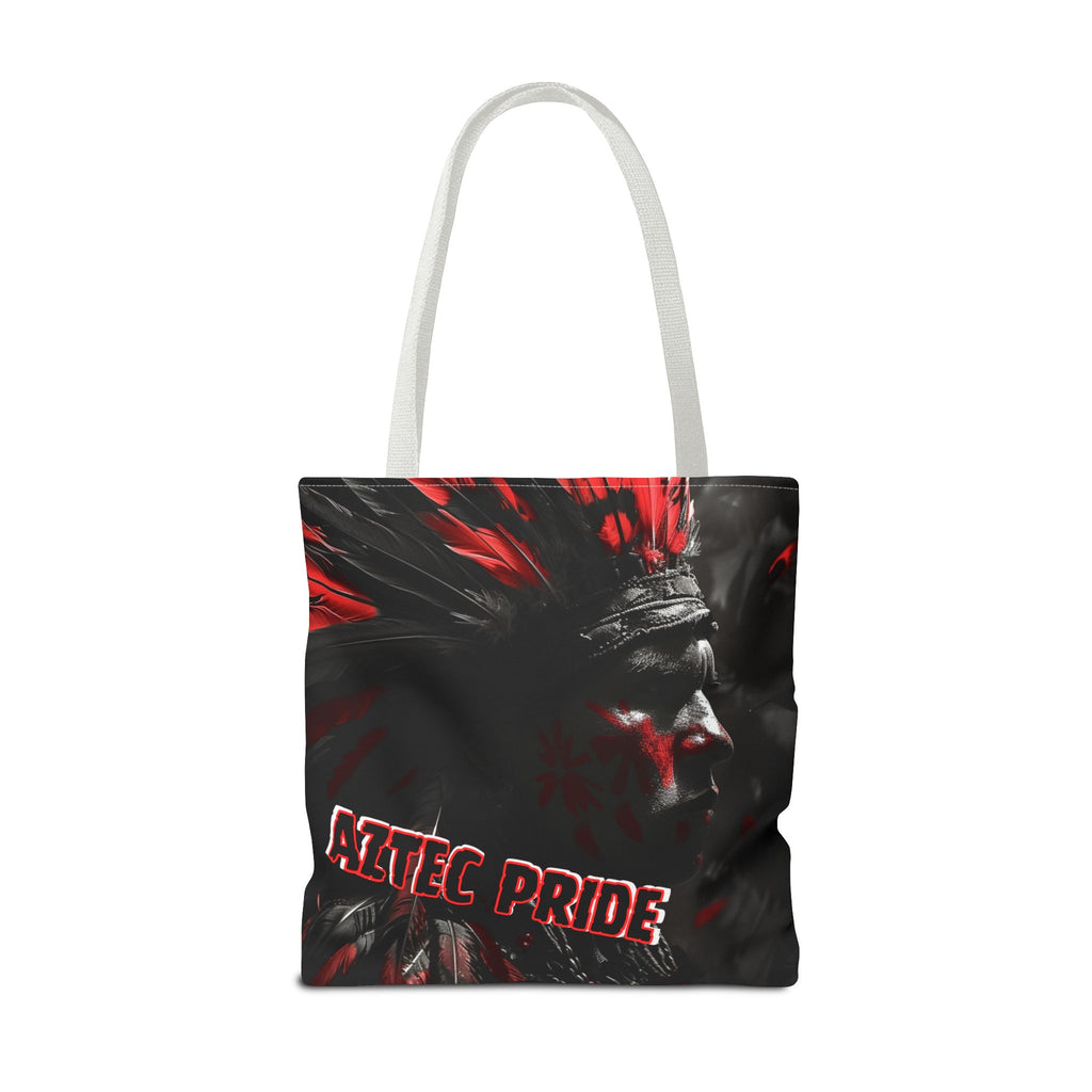 Aztec Jaguar Warrior Tote Bag – Aztec-Inspired Reusable Shopping Bag | GringoArte