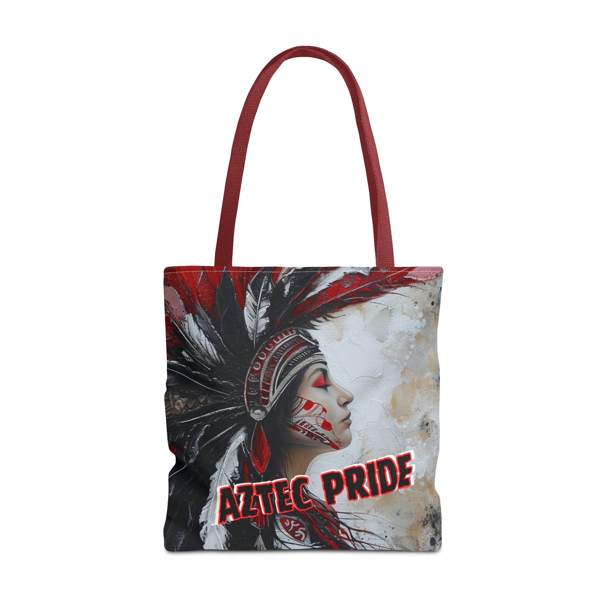 Aztec Silent Goddess Tote Bag – Aztec-Inspired Reusable Shopping Bag | GringoArte