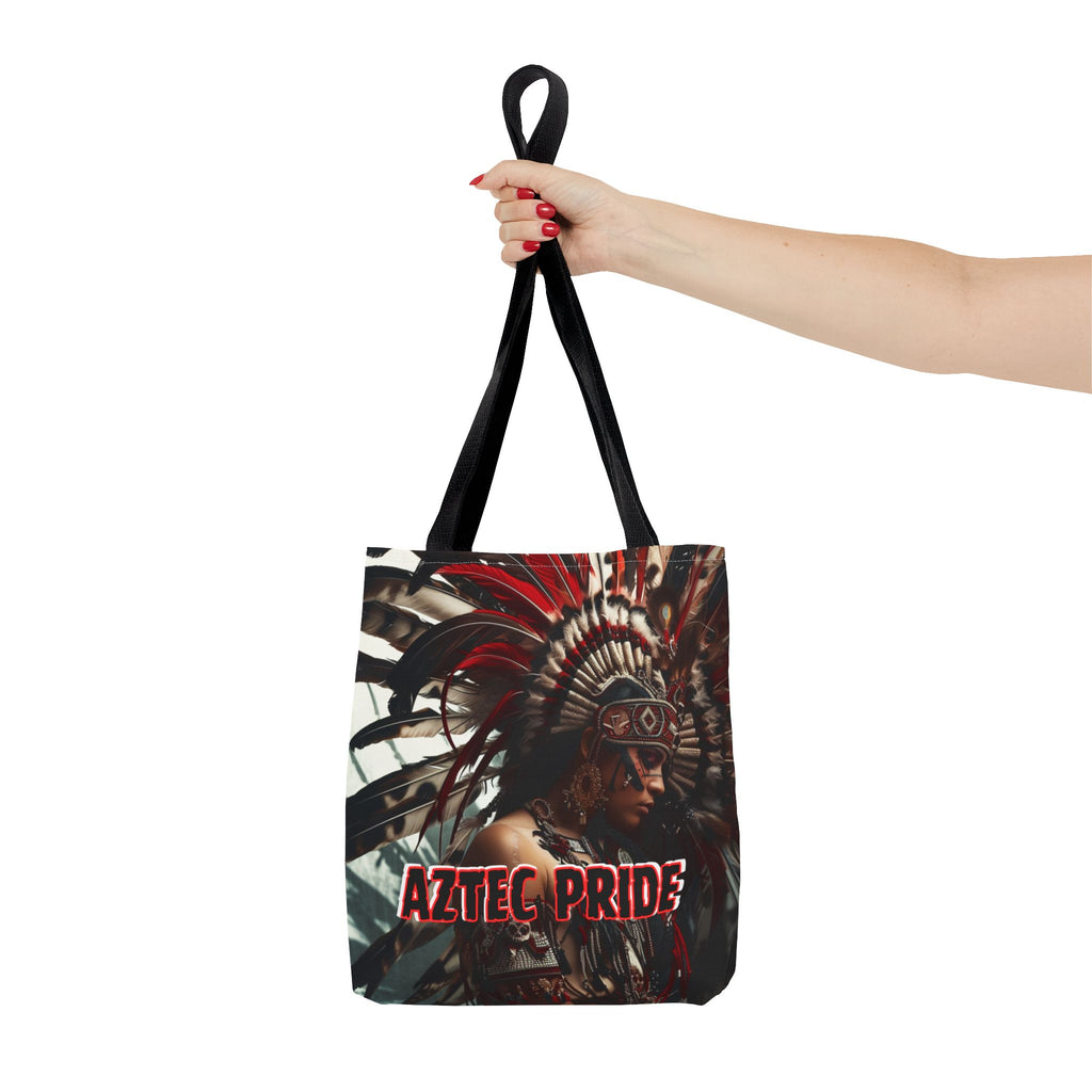 Aztec Goddess Spirit Tote Bag – Aztec-Inspired Reusable Shopping Bag | GringoArte