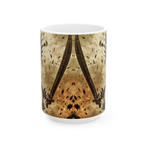 Aztec Bloodwar Queen – Ceramic Mug (11oz, 15oz • Dishwasher & Microwave Safe • Made in USA • Personalized Option)