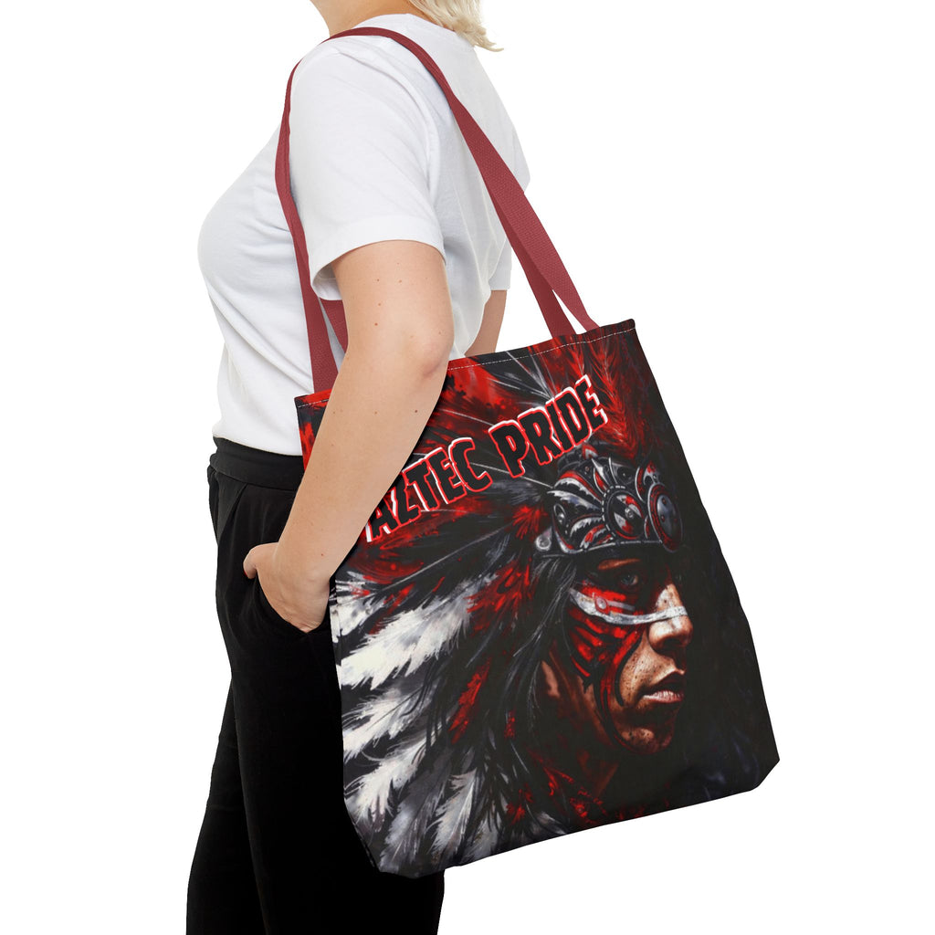 Aztec King of Kings Tote Bag – Aztec-Inspired Reusable Shopping Bag | GringoArte