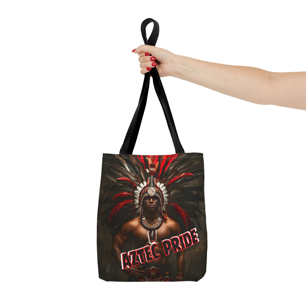 Aztec Warrior Eagle Tote Bag – Aztec-Inspired Reusable Shopping Bag | GringoArte