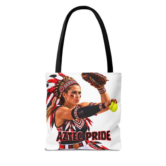 Aztec Softball Pitcher Warrior Tote Bag