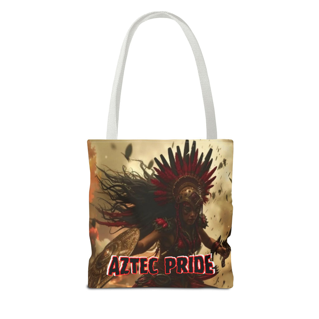 Aztec Bloodwar Queen Tote Bag – Aztec-Inspired Reusable Shopping Bag | GringoArte