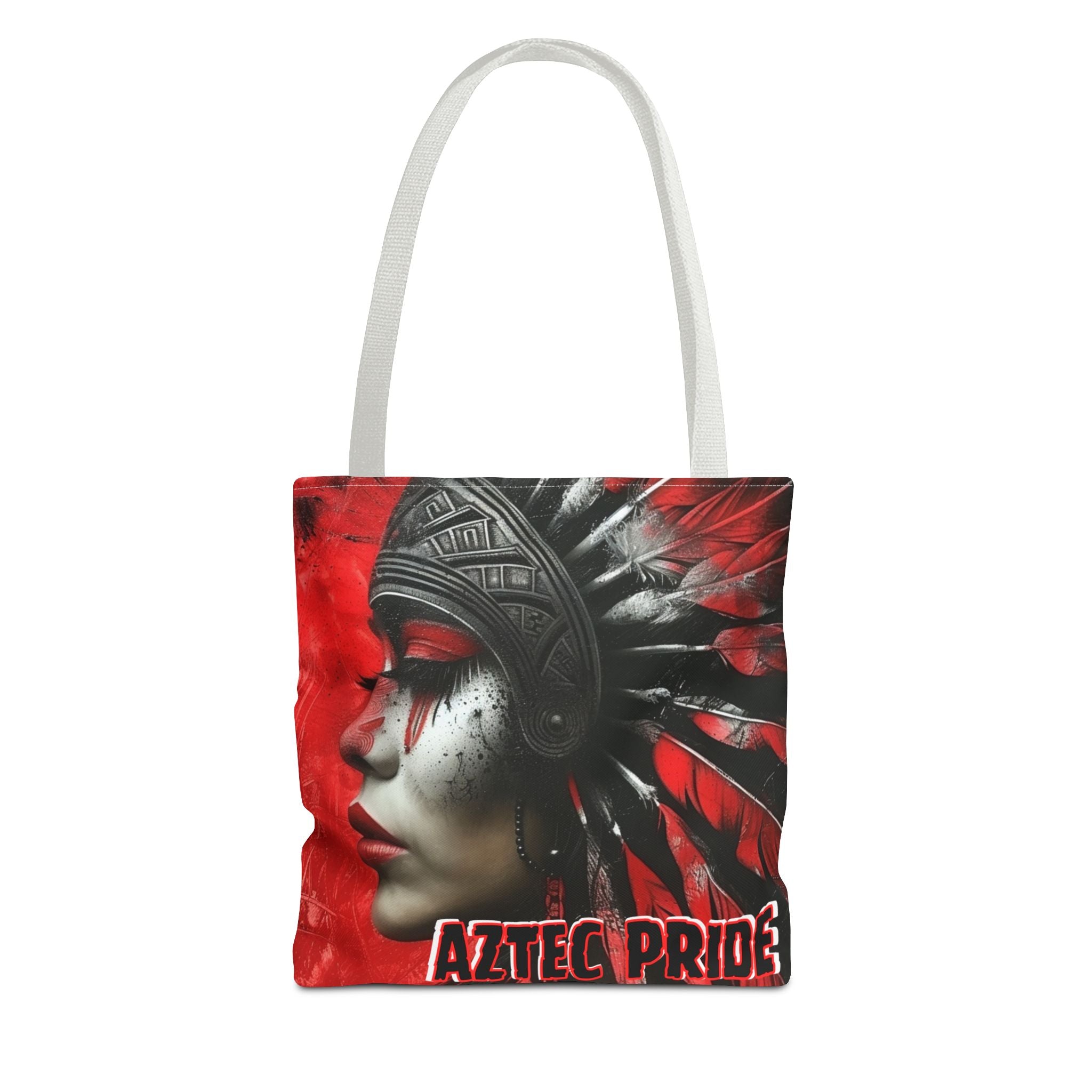 Aztec Fearless Goddess Tote Bag – Aztec-Inspired Reusable Shopping Bag | GringoArte