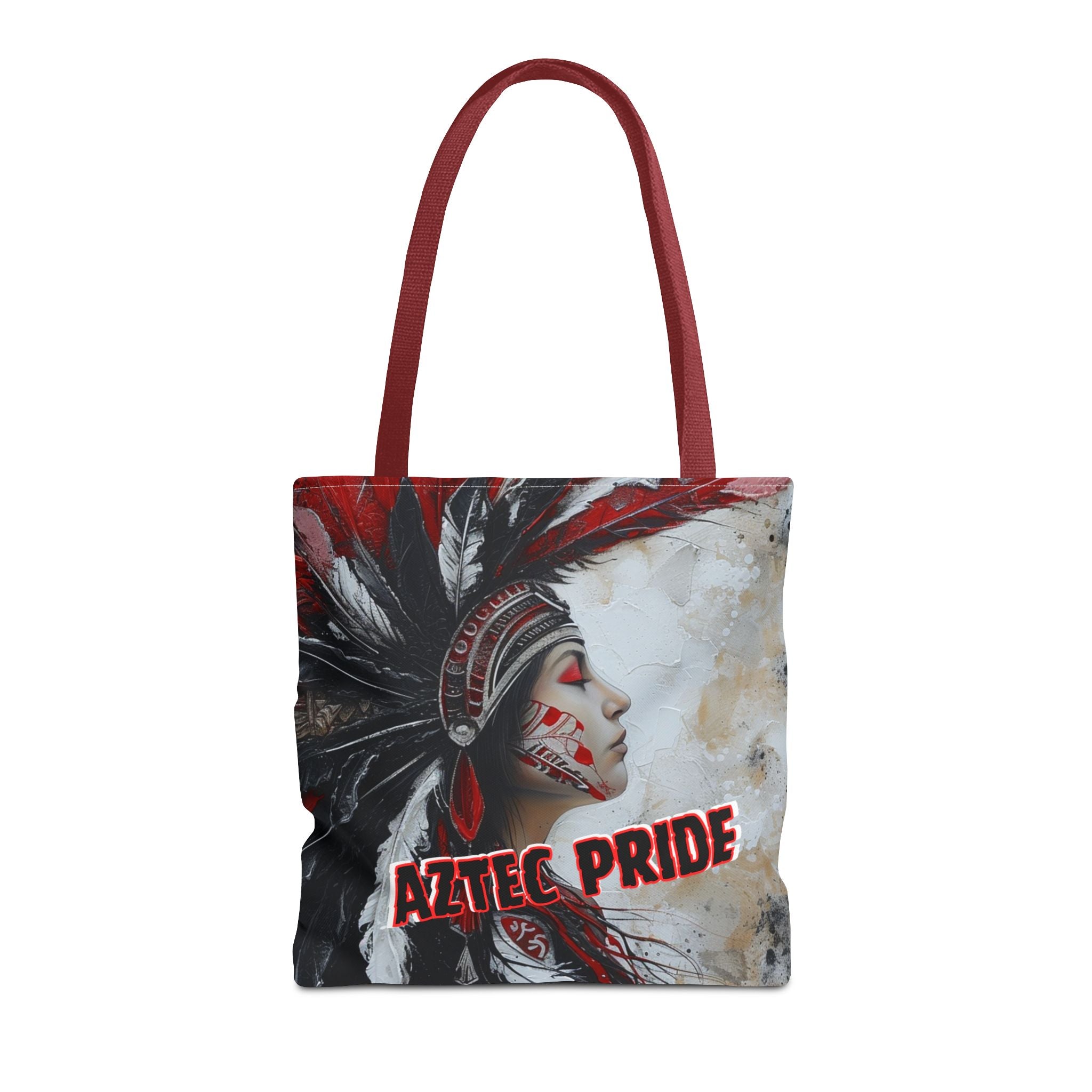 Aztec Silent Goddess Tote Bag – Aztec-Inspired Reusable Shopping Bag | GringoArte