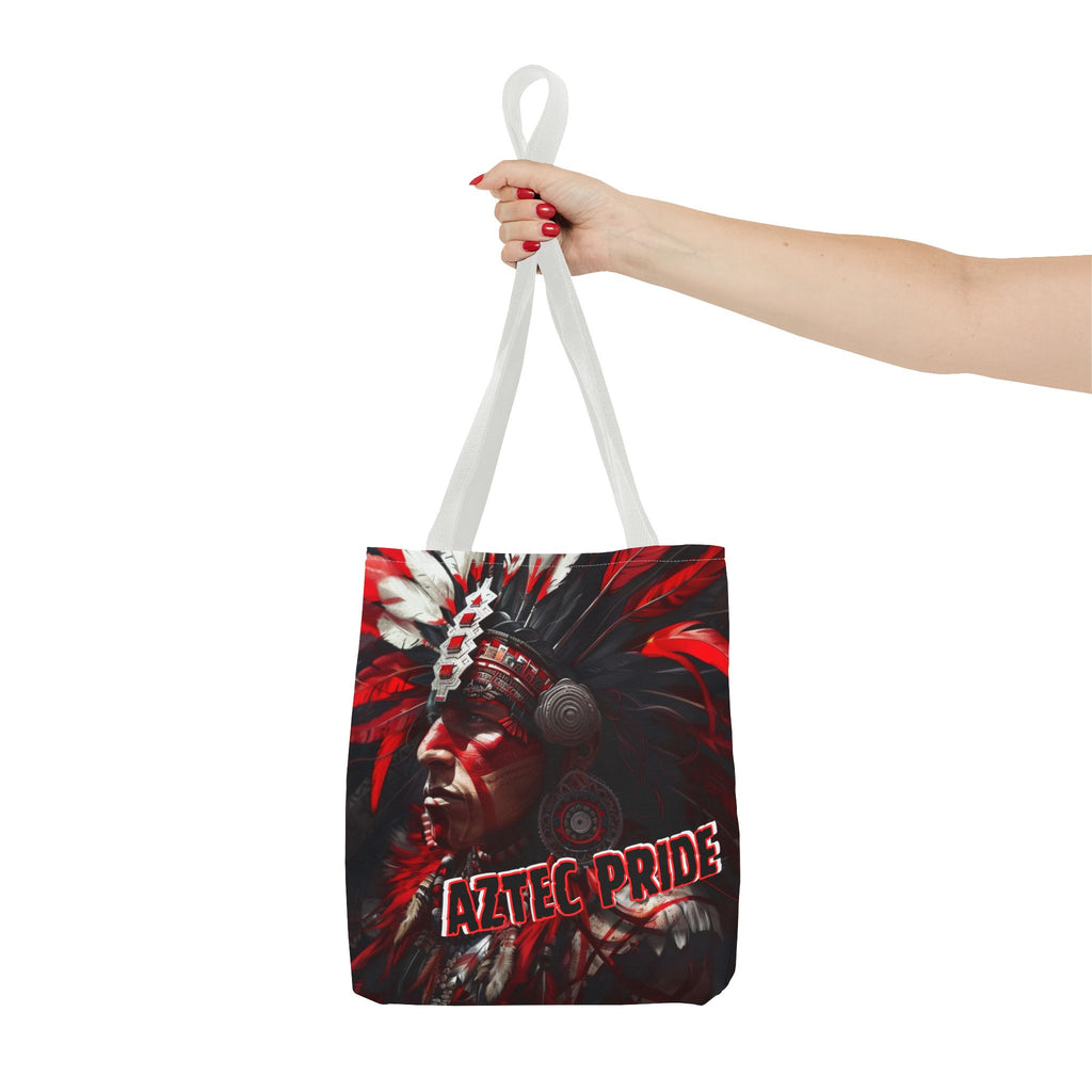 Aztec Loyal Warrior Tote Bag – Aztec-Inspired Reusable Shopping Bag | GringoArte