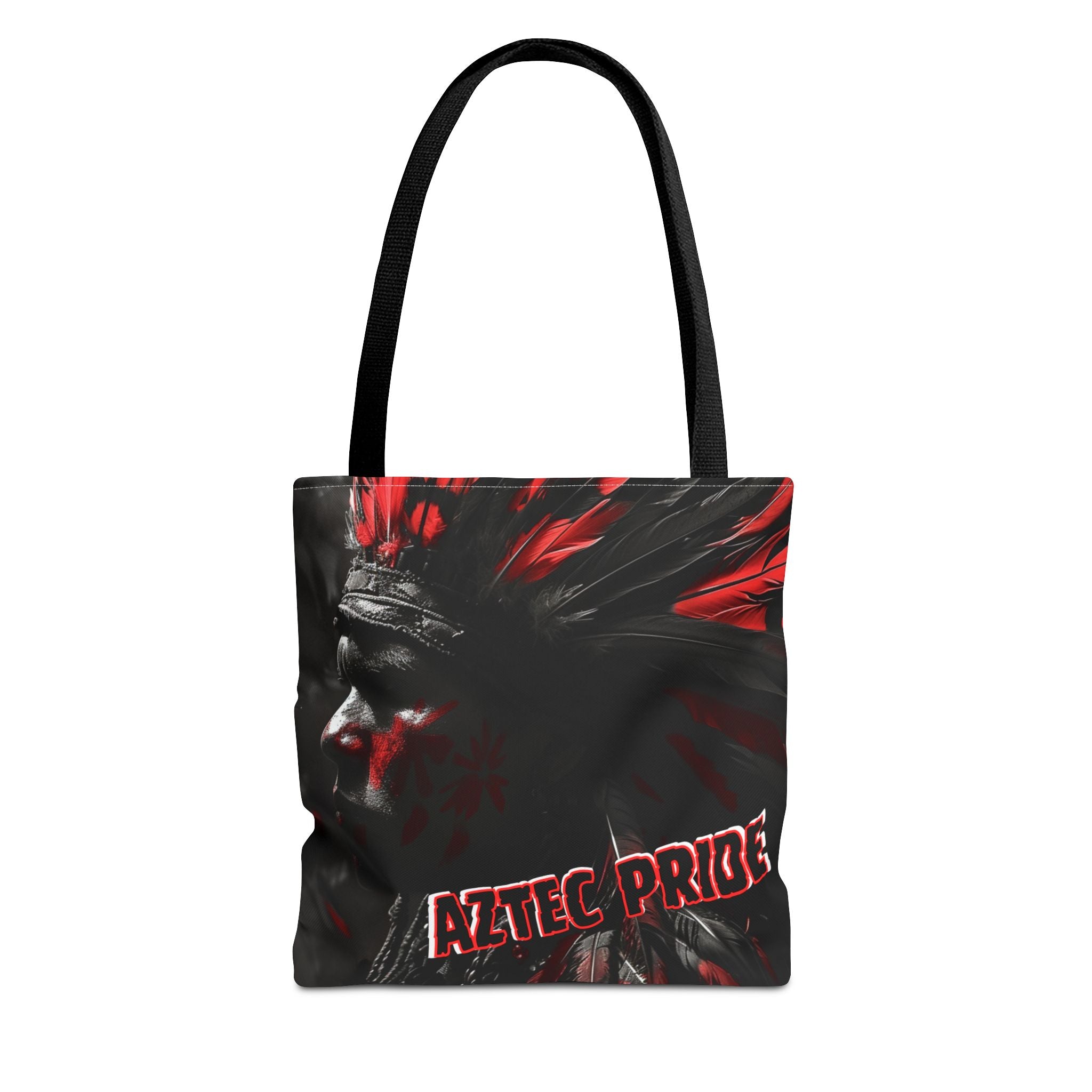 Aztec Jaguar Warrior Tote Bag – Aztec-Inspired Reusable Shopping Bag | GringoArte