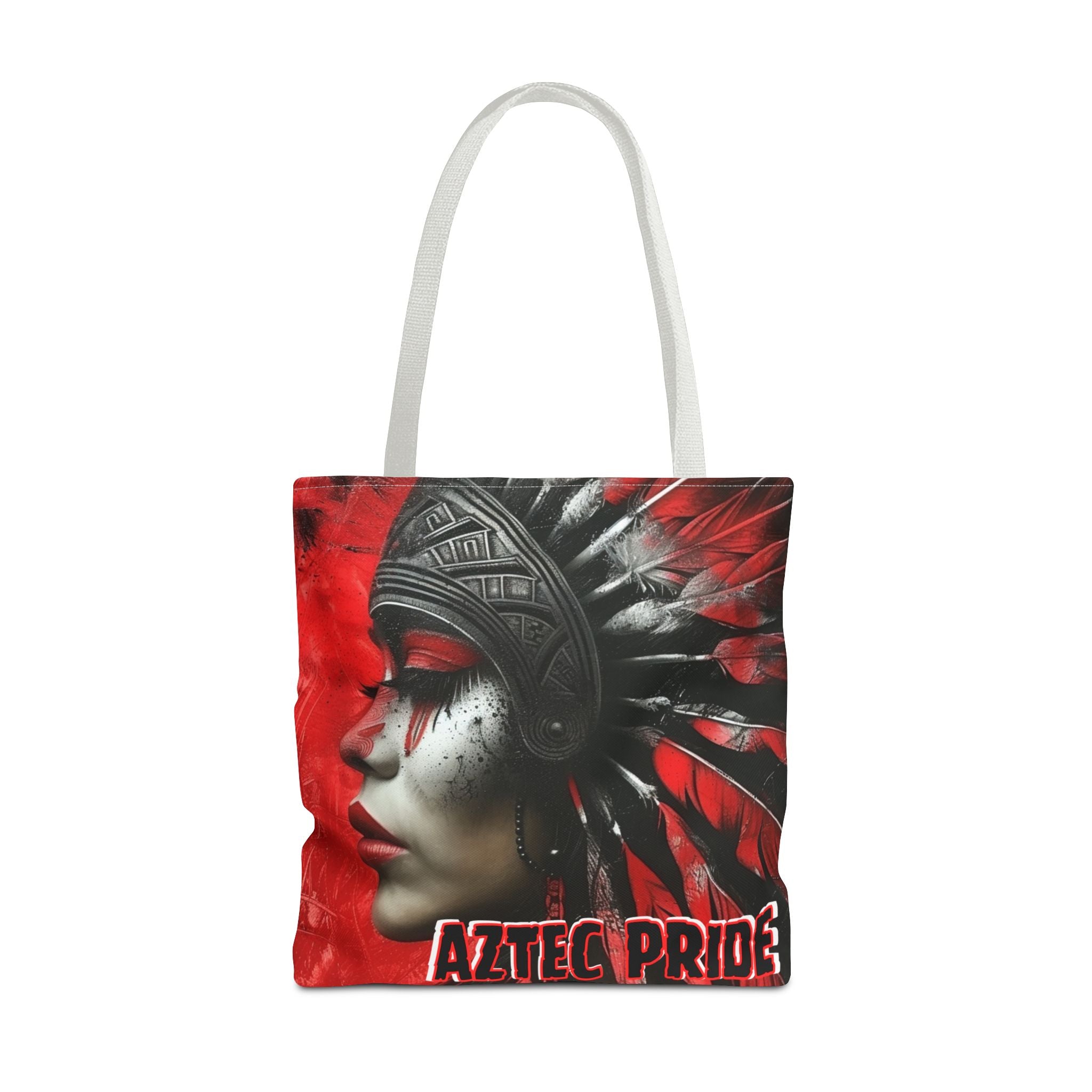 Aztec Fearless Goddess Tote Bag – Aztec-Inspired Reusable Shopping Bag | GringoArte
