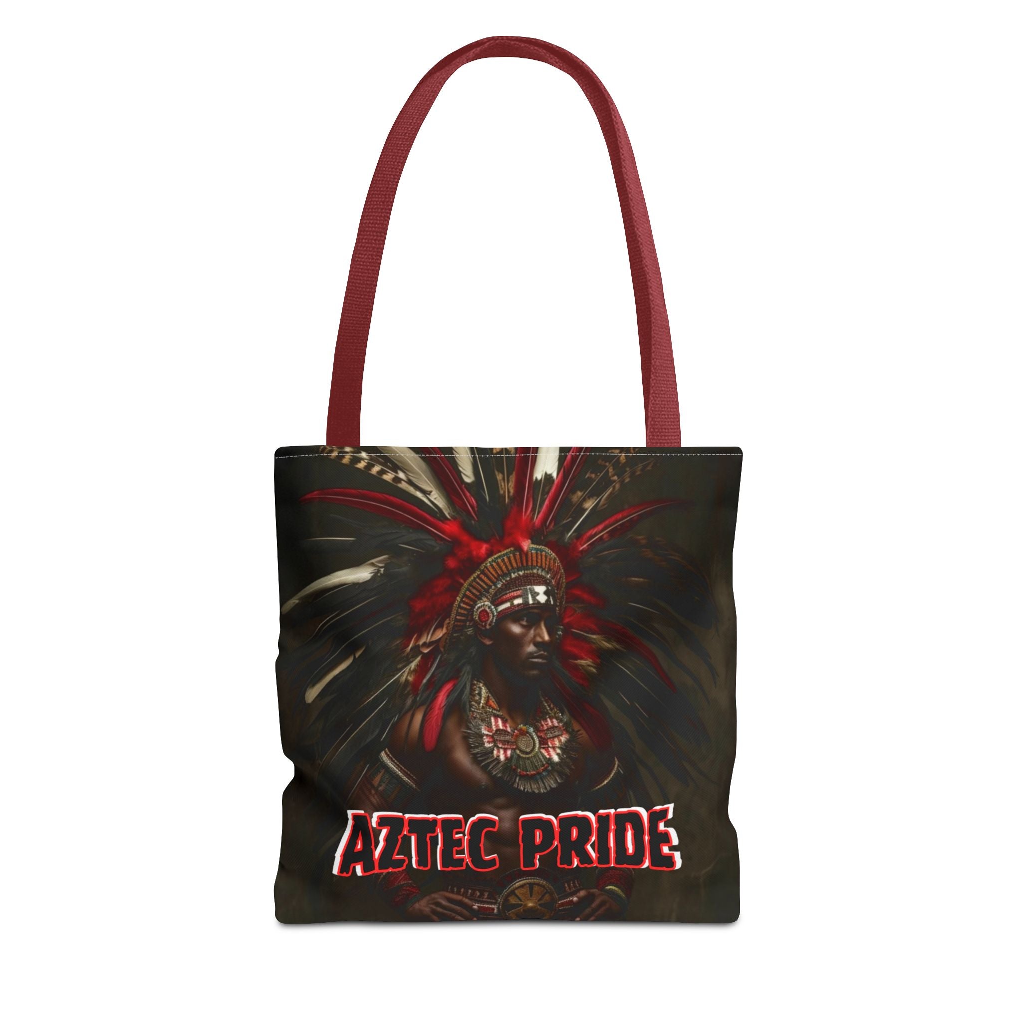 Aztec Panther Warrior Tote Bag – Aztec-Inspired Reusable Shopping Bag | GringoArte
