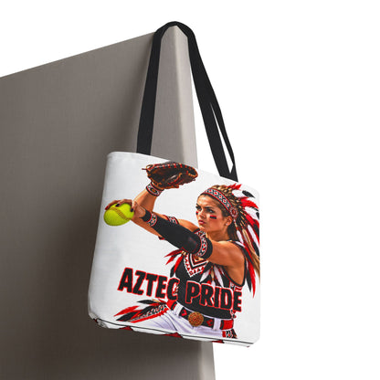 Aztec Softball Pitcher Warrior Tote Bag