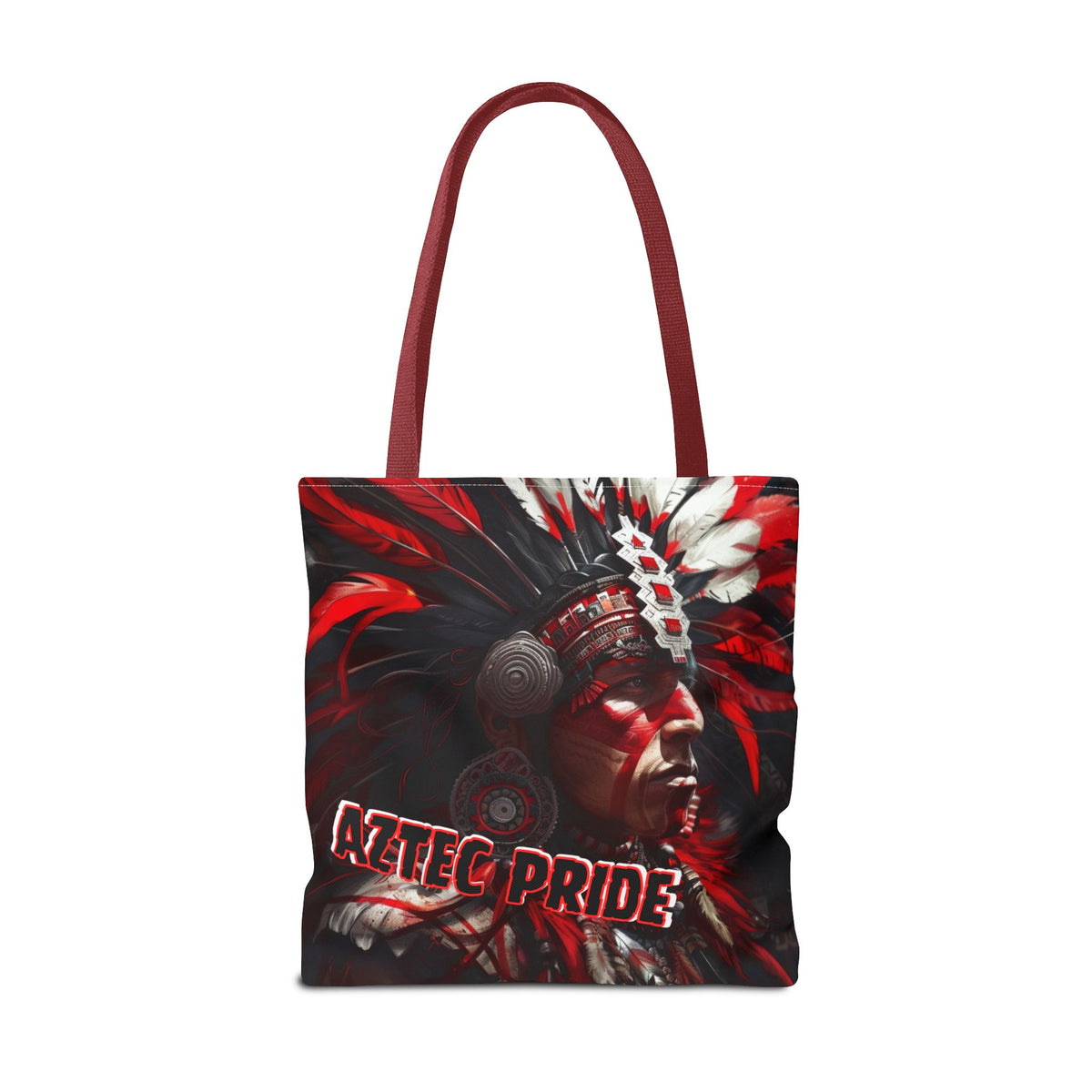 Aztec Loyal Warrior Tote Bag – Aztec-Inspired Reusable Shopping Bag | GringoArte