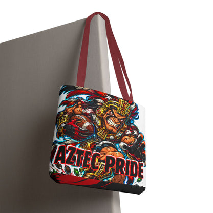 Aztec Football Savage Warrior Tote Bag