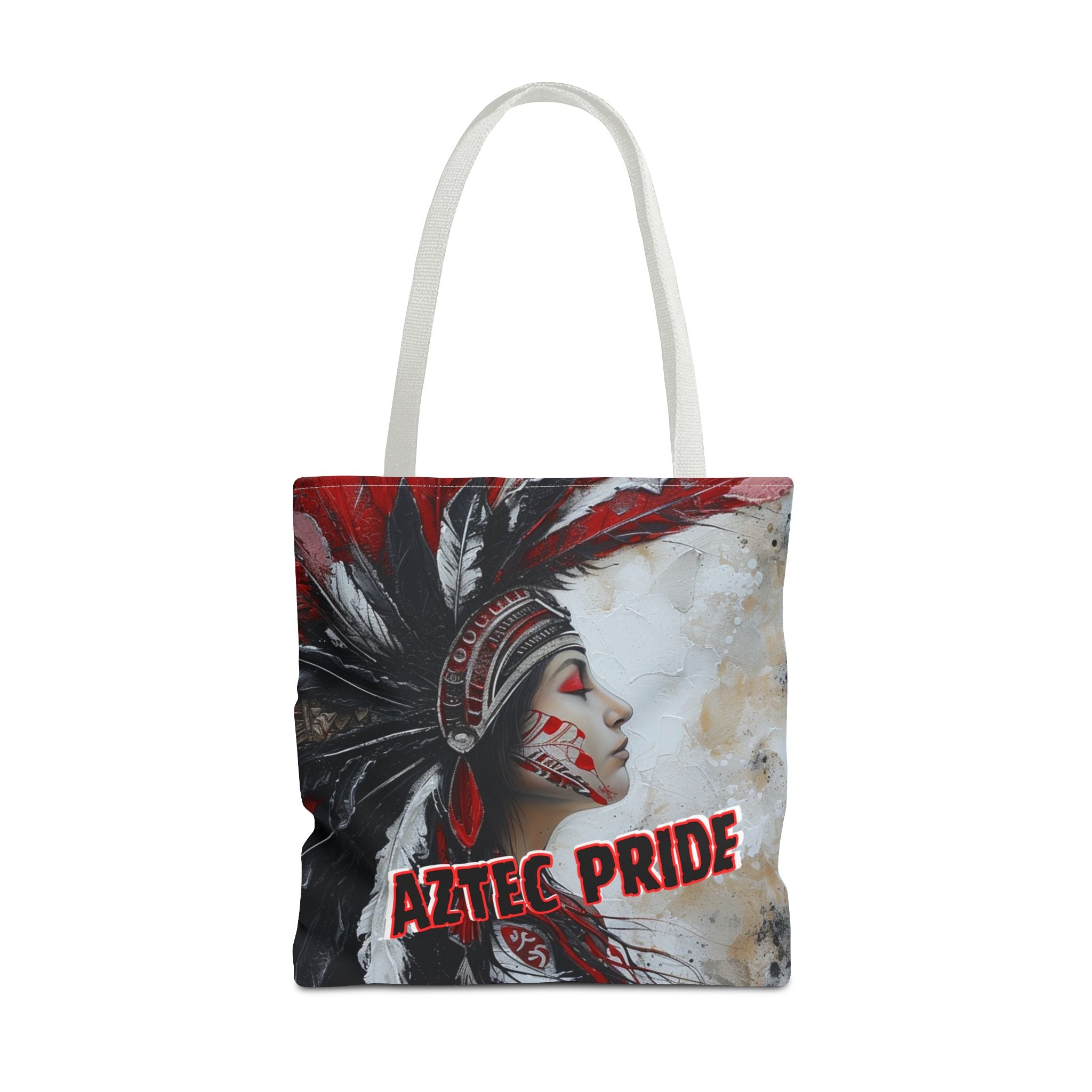 Aztec Silent Goddess Tote Bag – Aztec-Inspired Reusable Shopping Bag | GringoArte