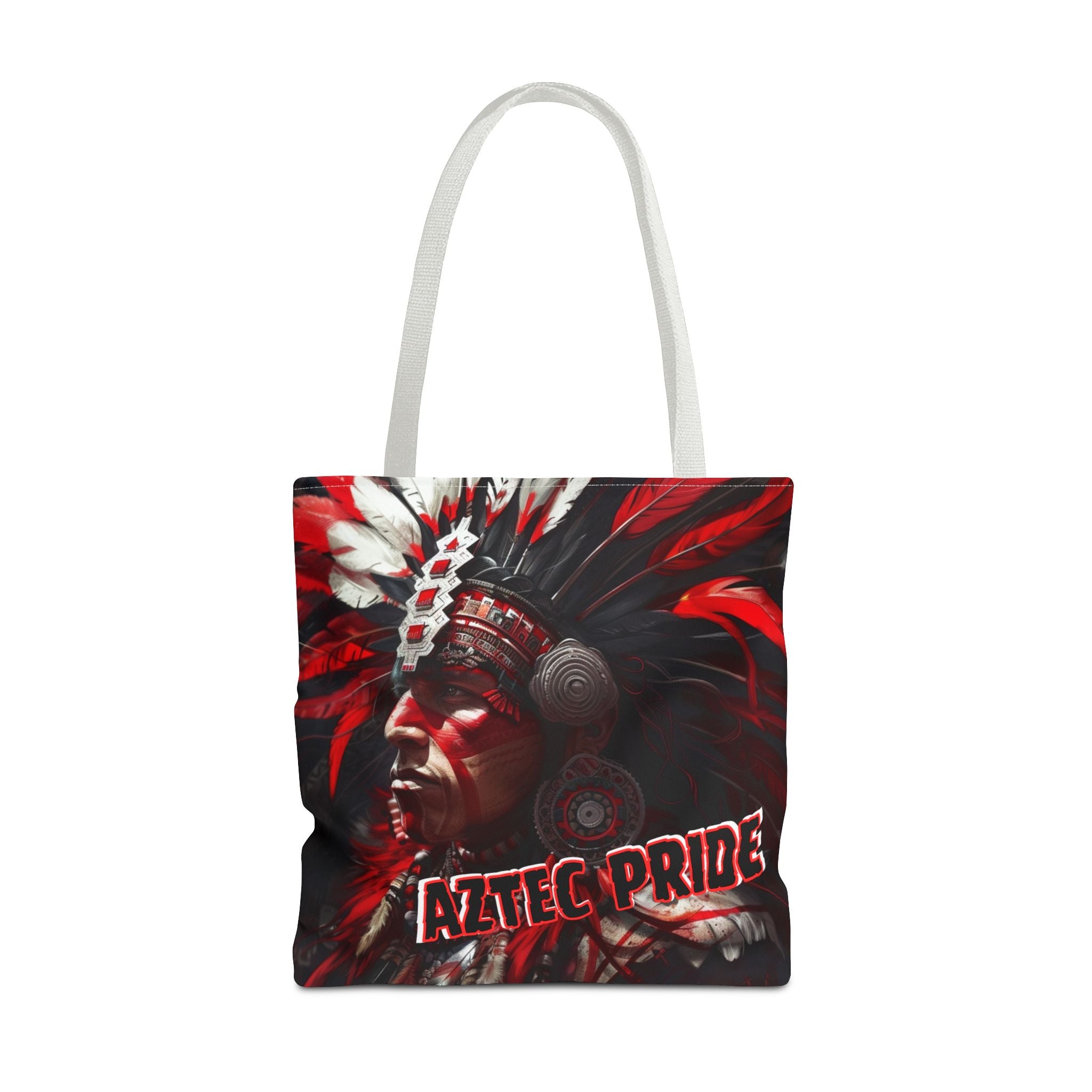Aztec Loyal Warrior Tote Bag – Aztec-Inspired Reusable Shopping Bag | GringoArte