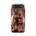 Aztec Swim & Dive Warrior – Flexi Phone Case (iPhone & Samsung • Clear TPU • Made & Shipped in the USA • 🚚 FREE USA Shipping • Personalized Option)