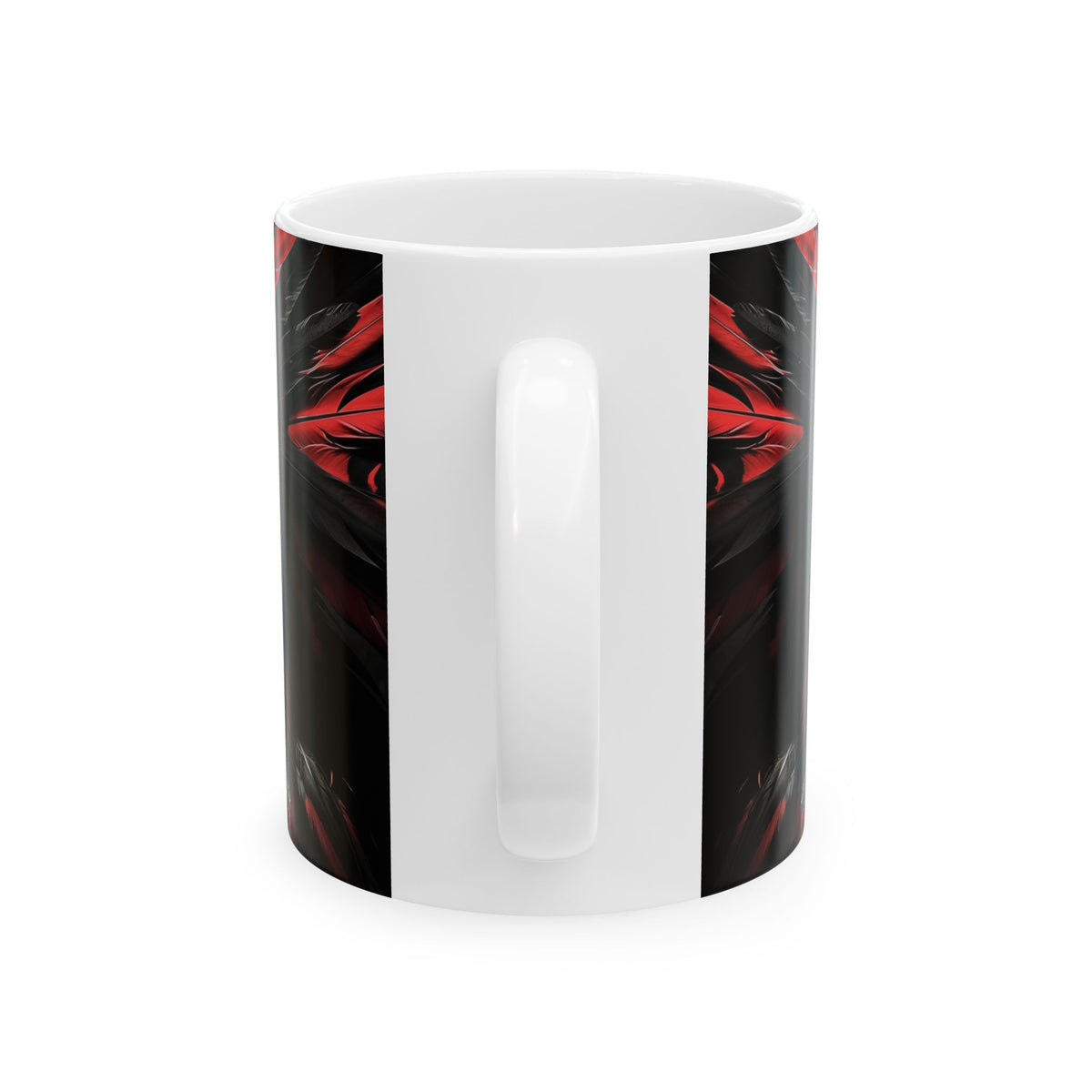 Aztec Jaguar Warrior – Ceramic Mug (11oz, 15oz • Dishwasher & Microwave Safe • Made in USA • Personalized Option)