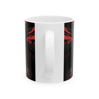 Aztec Jaguar Warrior – Ceramic Mug (11oz, 15oz • Dishwasher & Microwave Safe • Made in USA • Personalized Option)