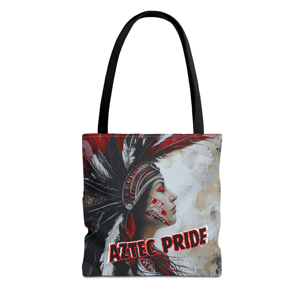 Aztec Silent Goddess Tote Bag – Aztec-Inspired Reusable Shopping Bag | GringoArte