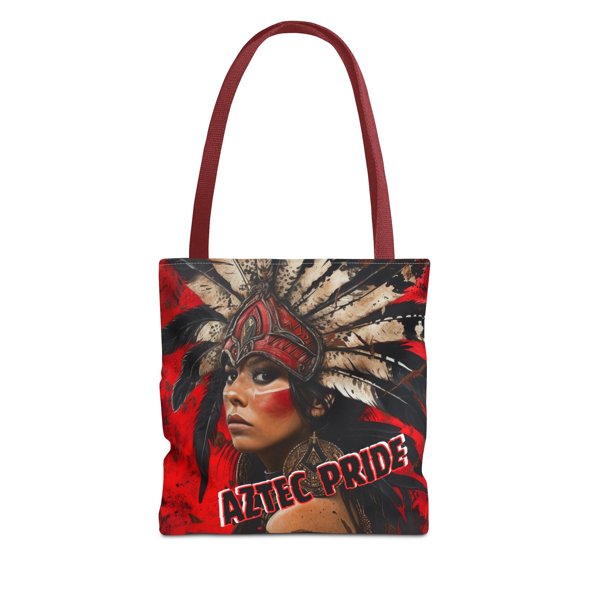 Aztec Moon Goddess Tote Bag – Aztec-Inspired Reusable Shopping Bag | GringoArte